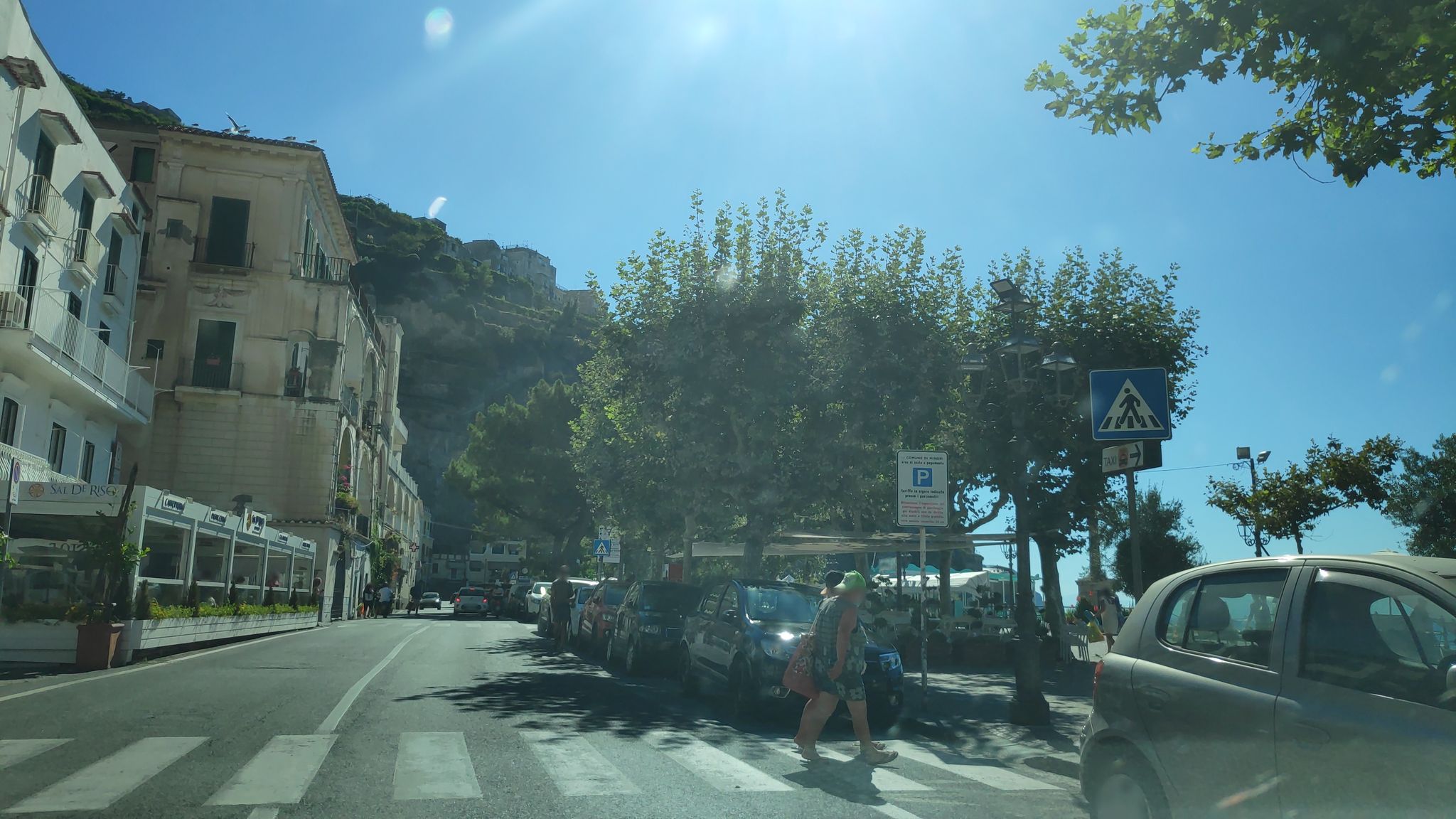 Street view of Minori