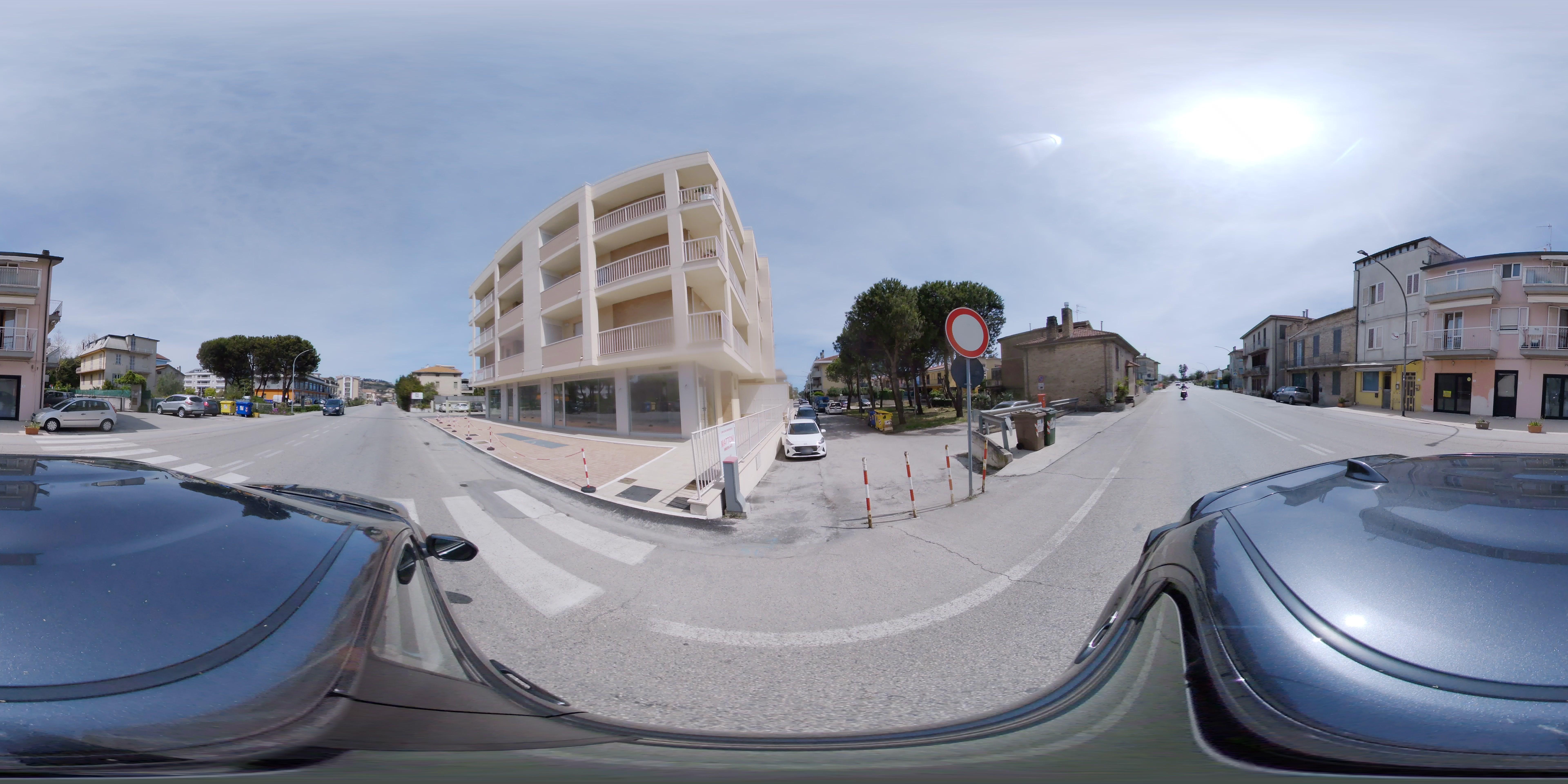 Street view of Grottammare