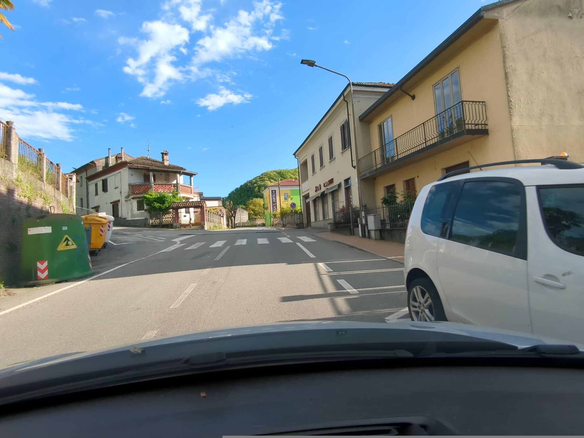 Street view of Ozzano Monferrato
