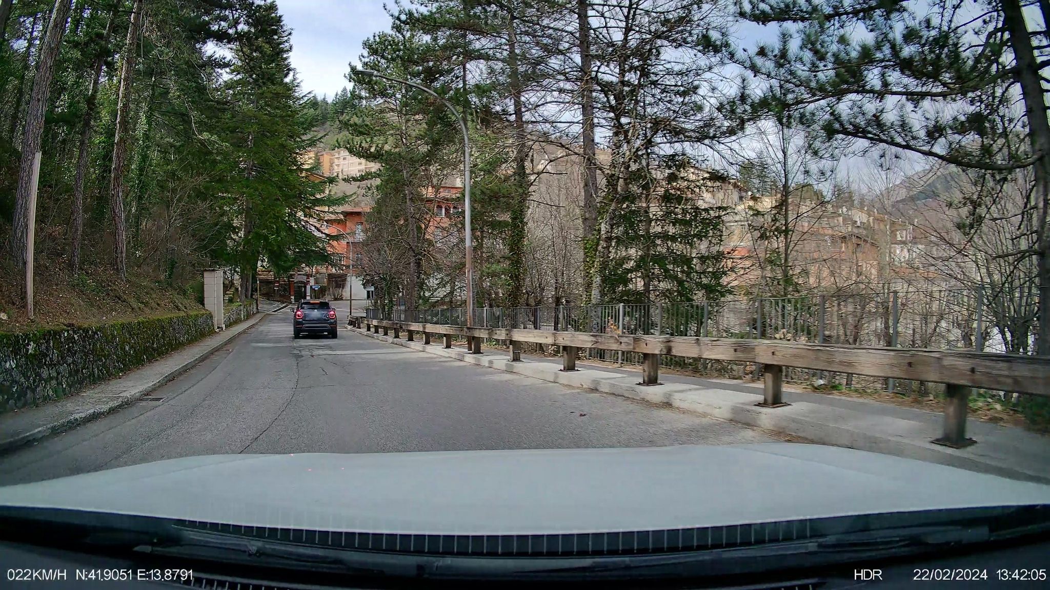 Street view of Scanno