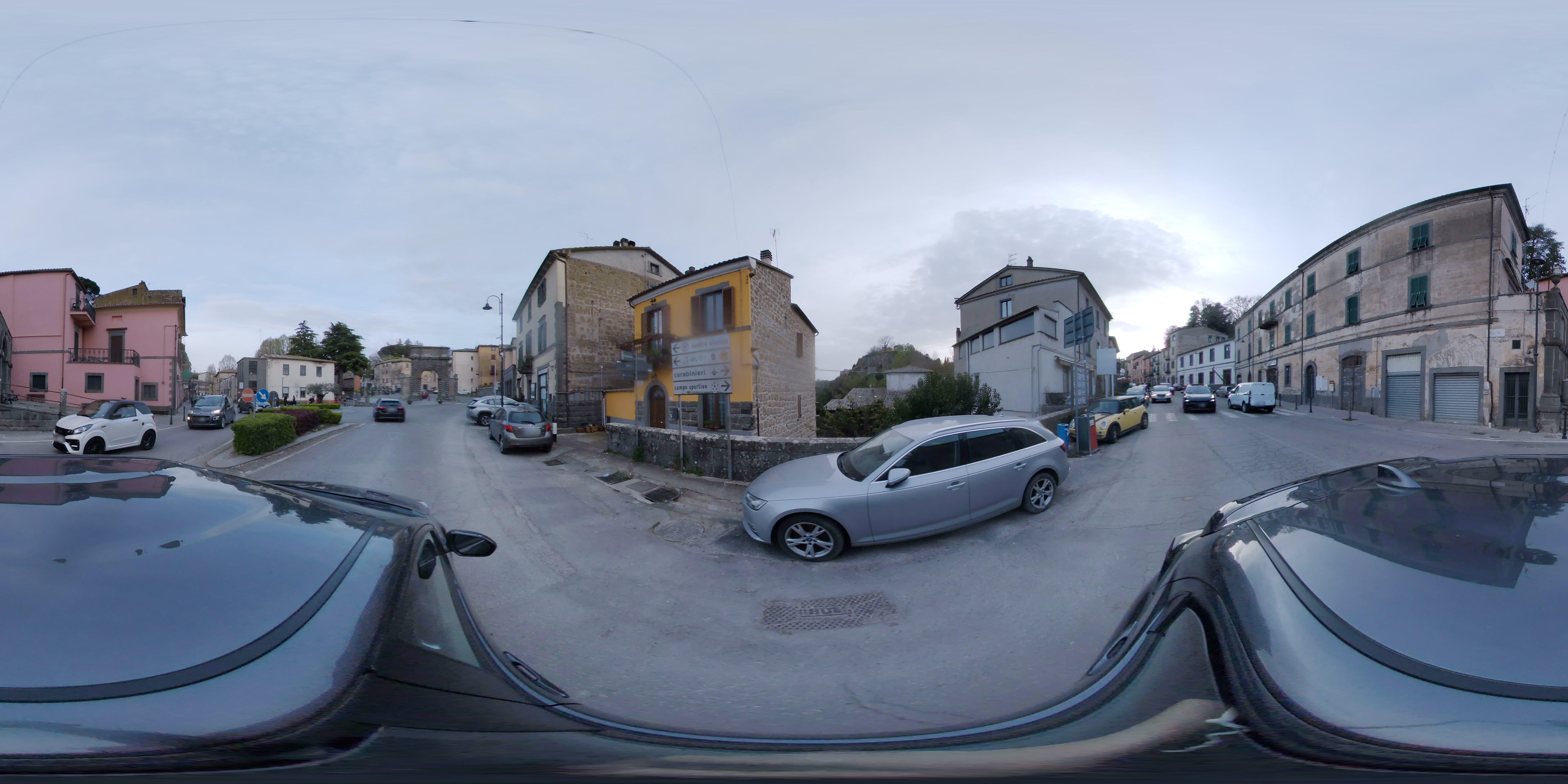 Street view of Bagnoregio