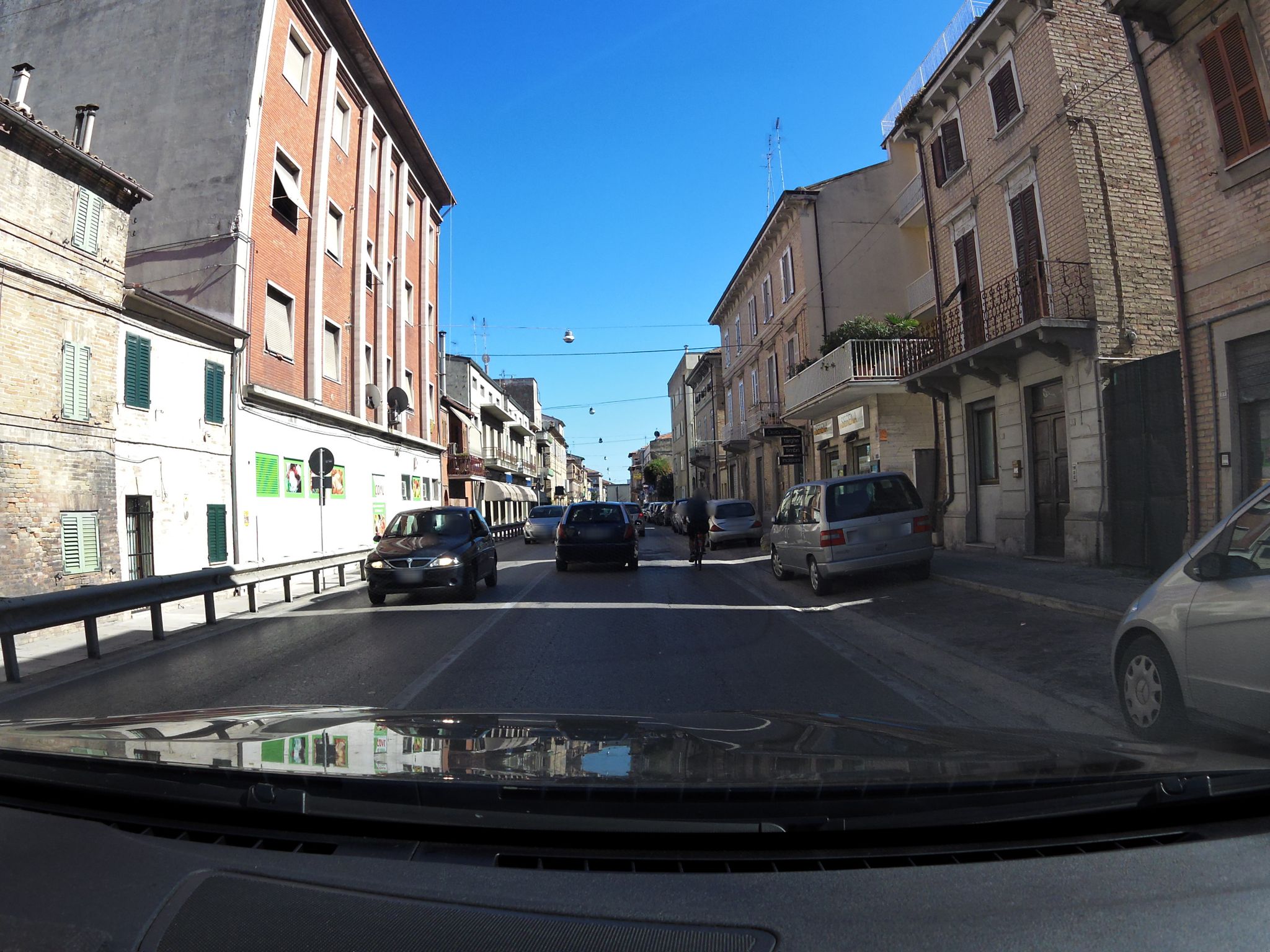 Street view of Porto San Giorgio