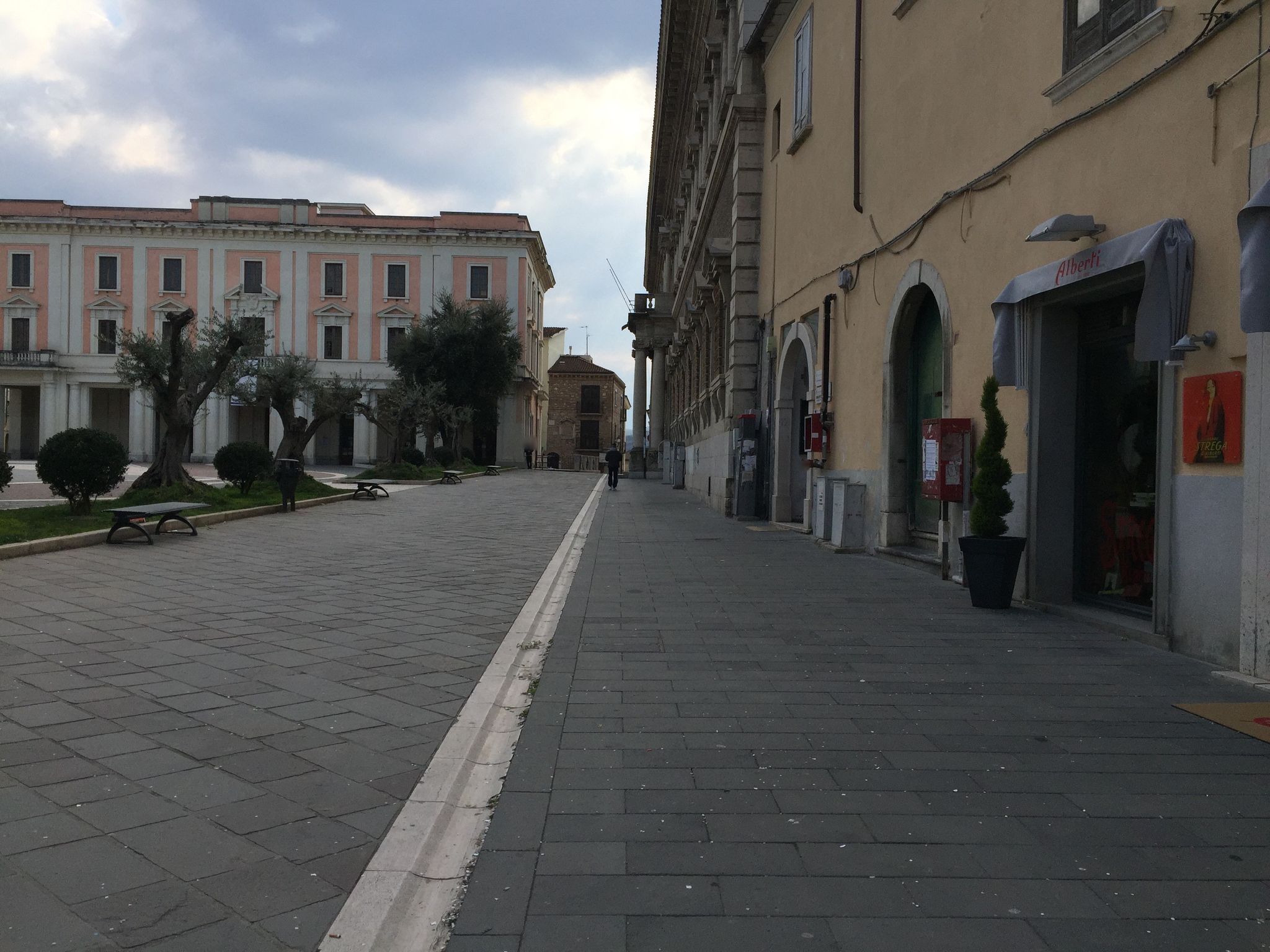Street view of Benevento