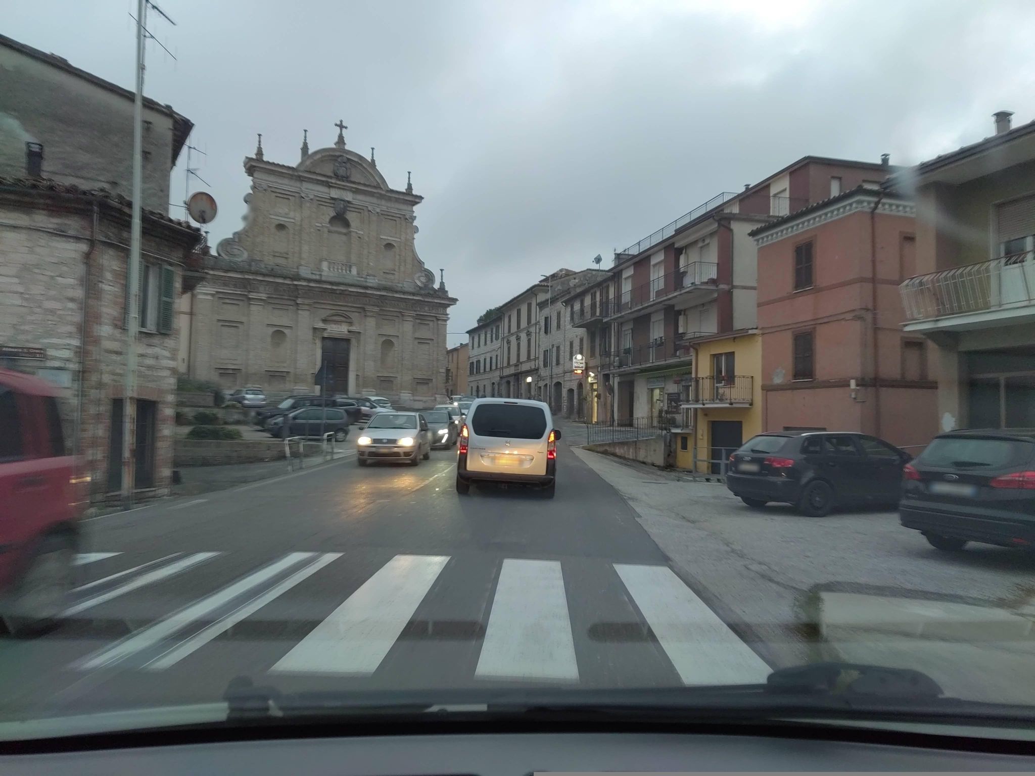 Street view of Sassoferrato
