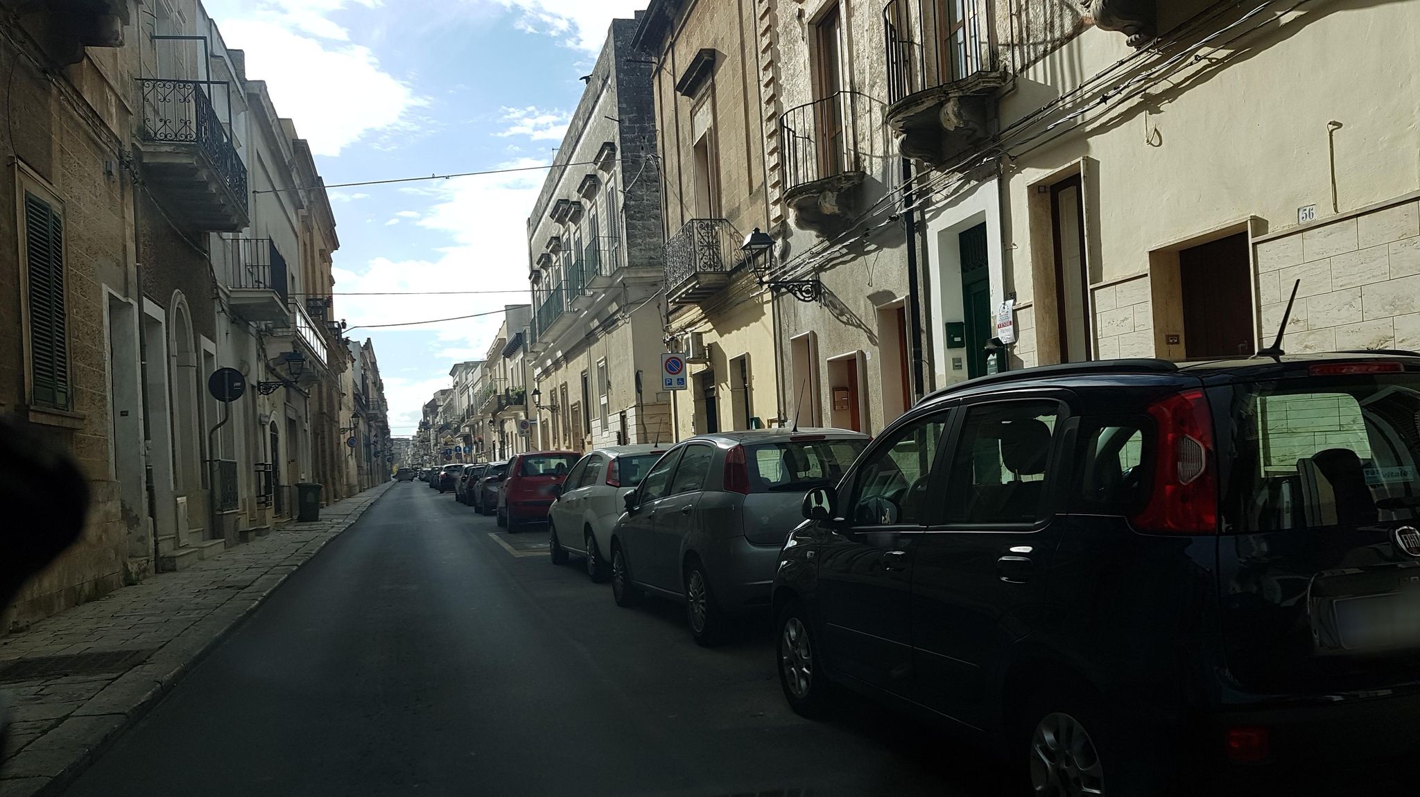 Street view of Francavilla Fontana