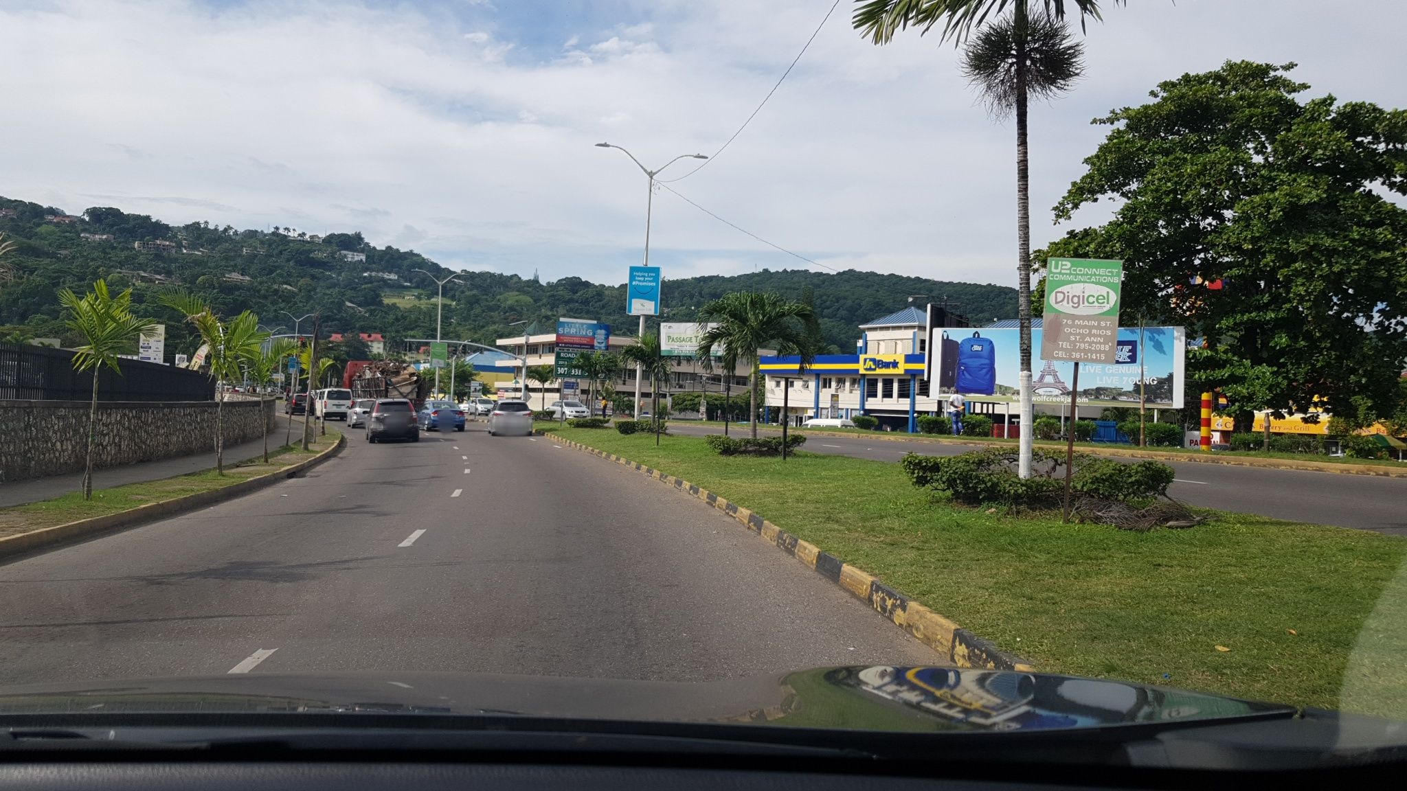 Street view of Ocho Rios