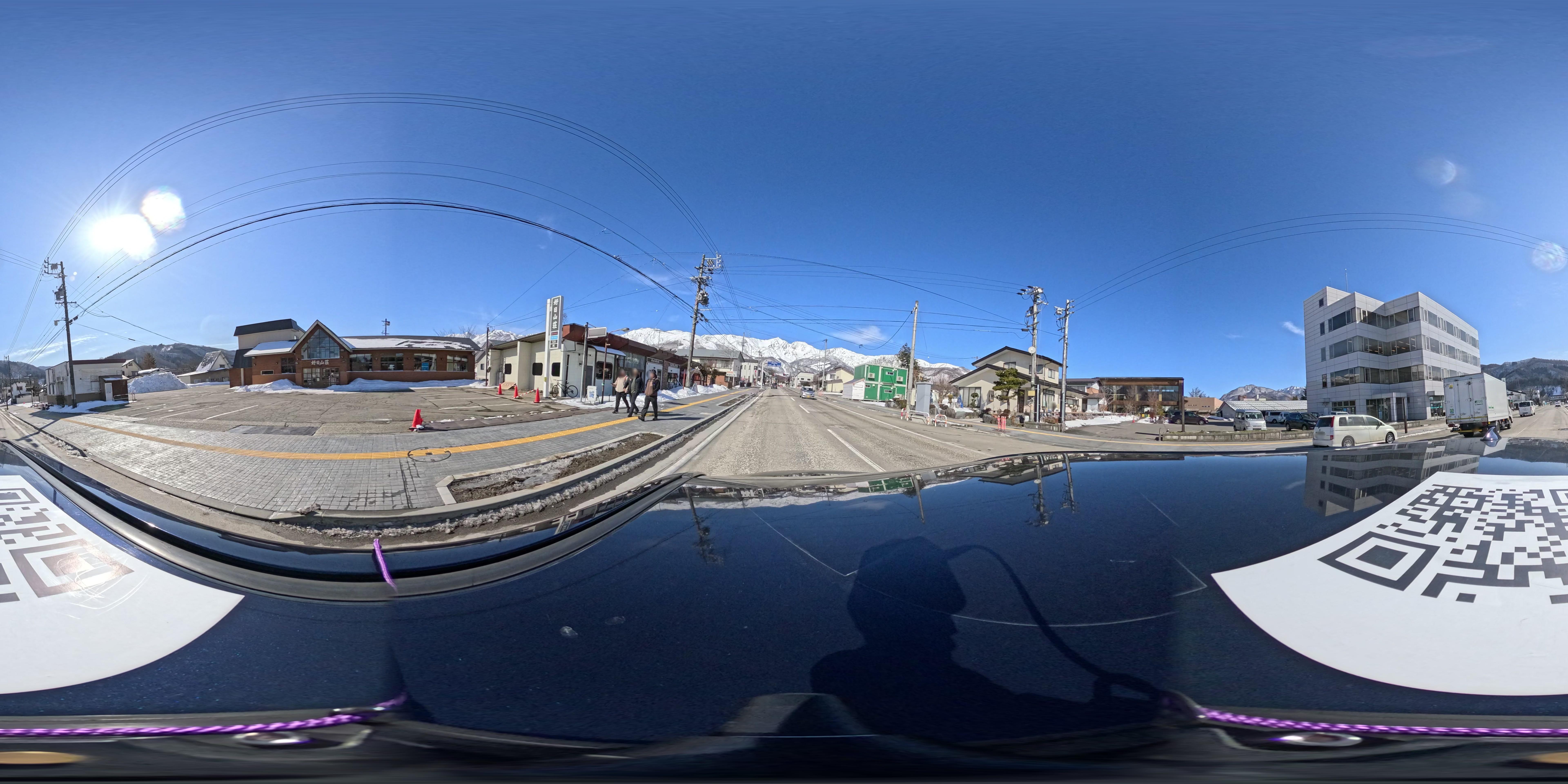 Street view of Hakuba