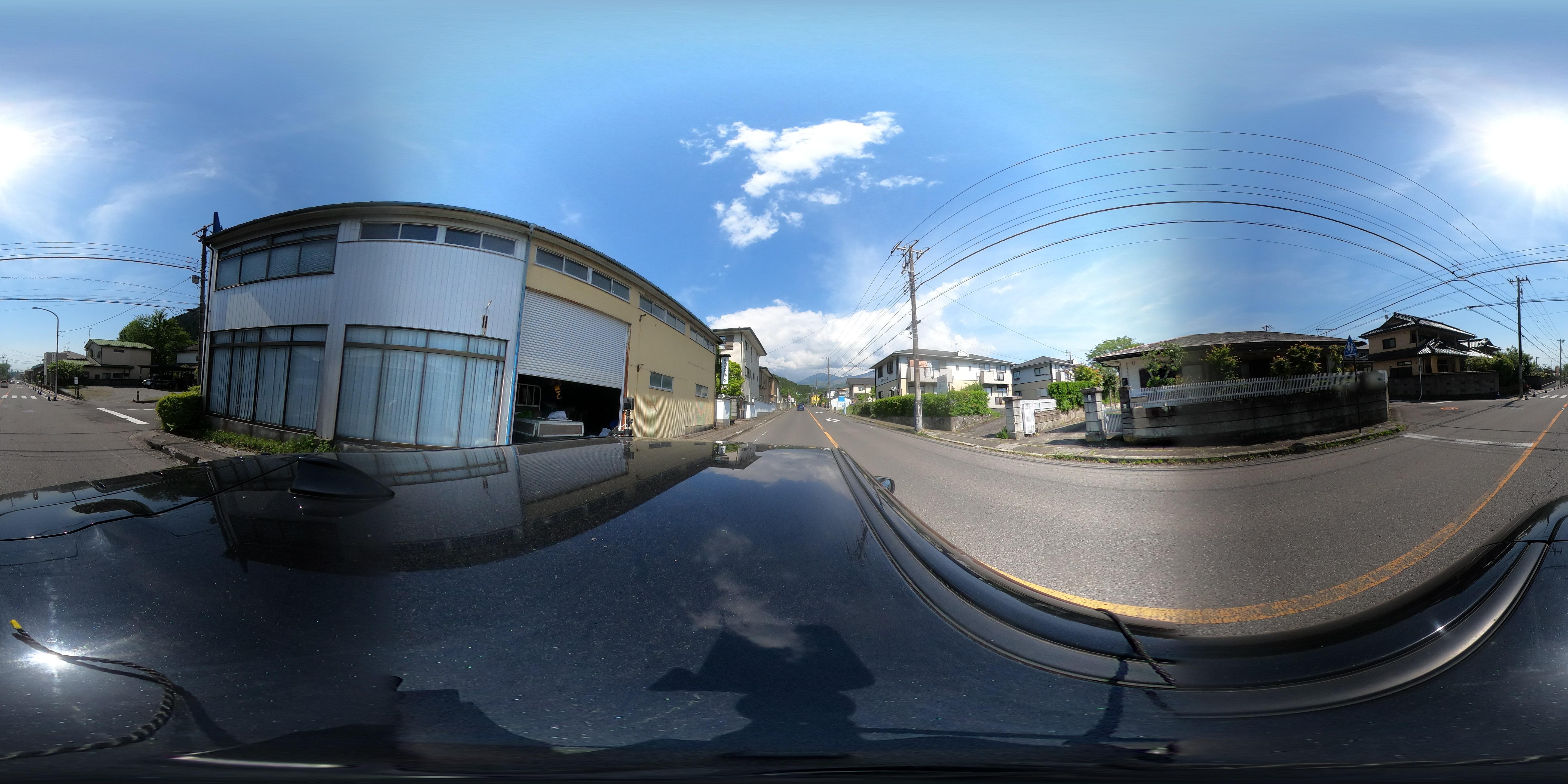 Street view of Nikkō