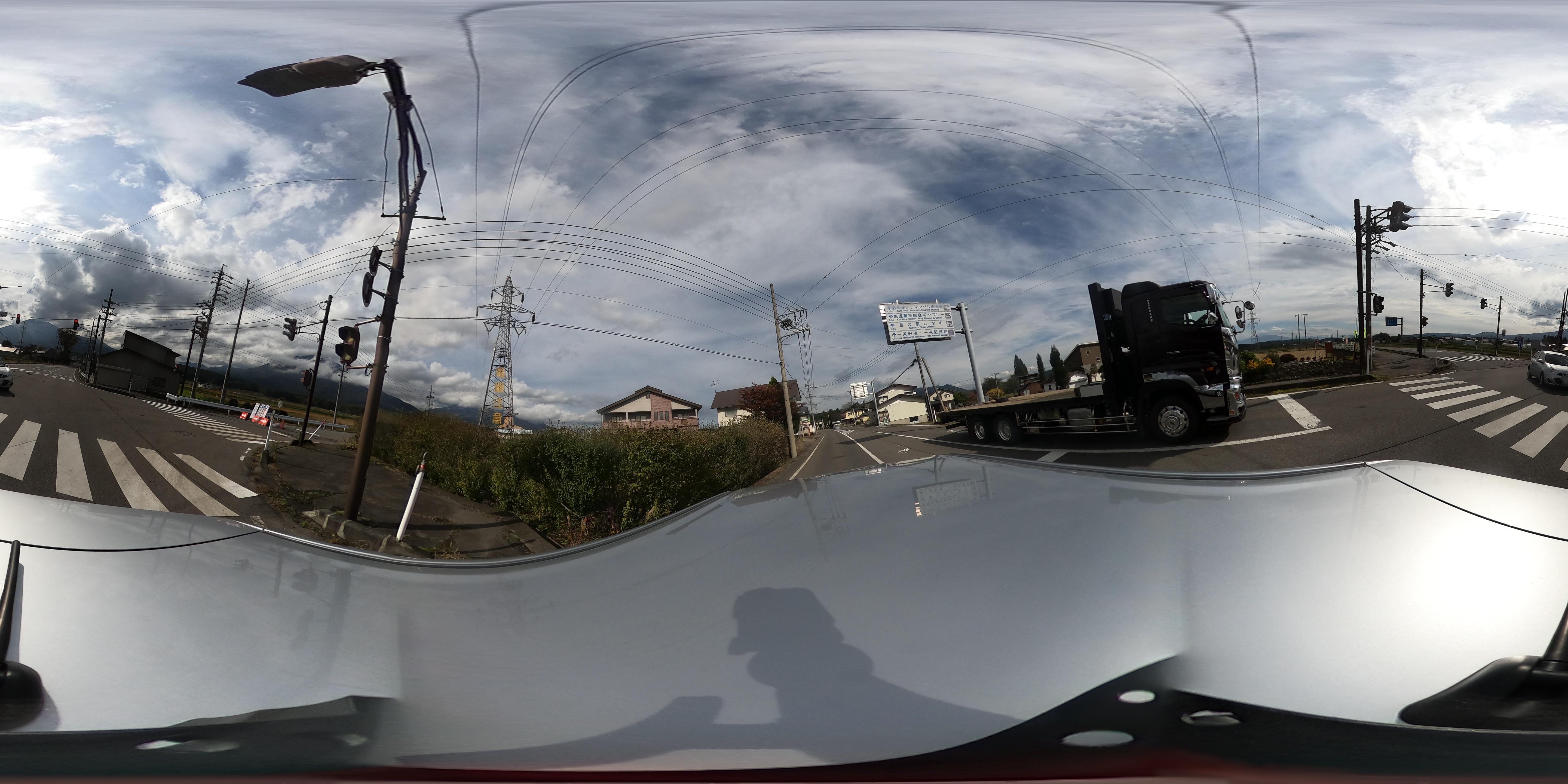Street view of Kashiwabara