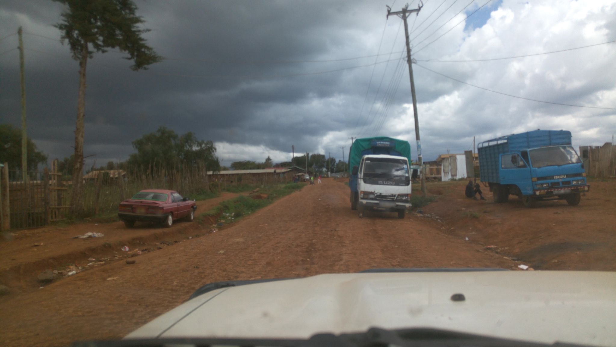 Street view of Timau