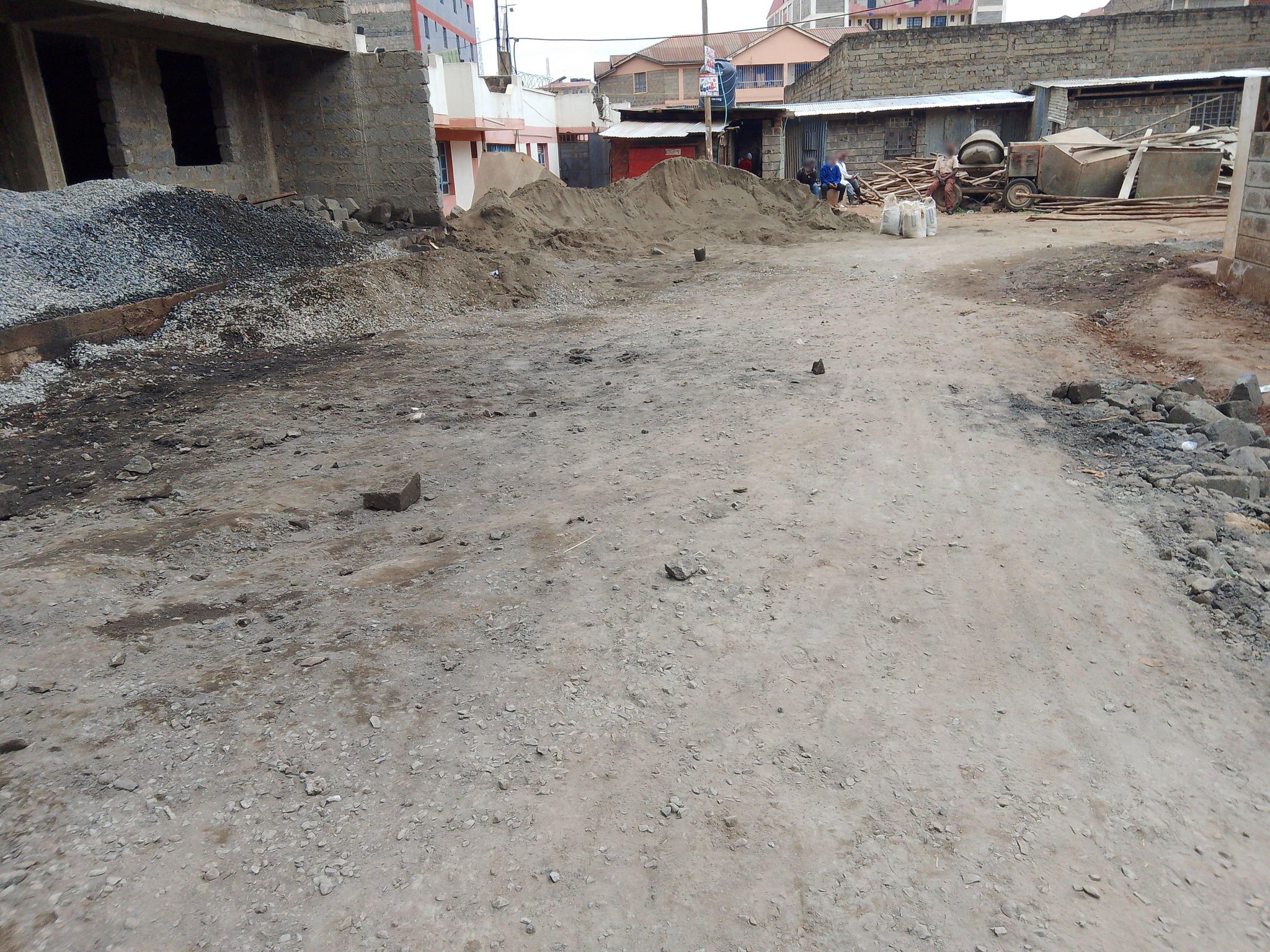 Street view of Juja