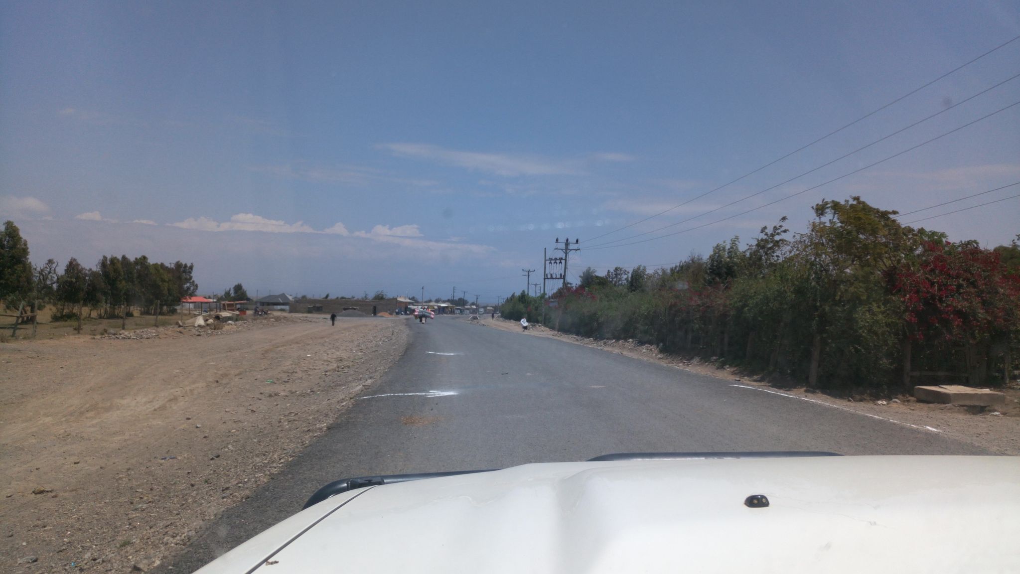 Street view of Naro Moru