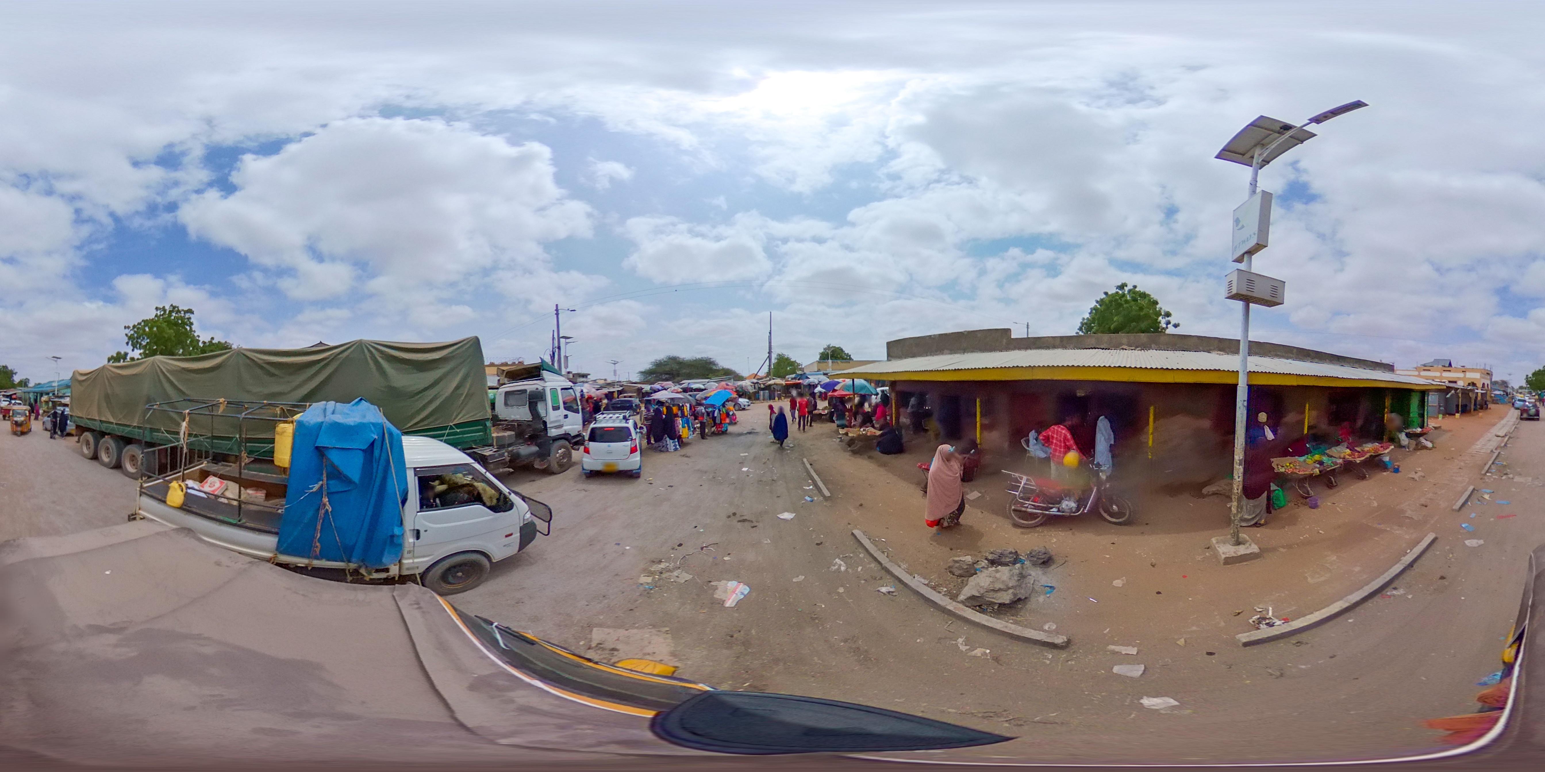 Street view of Wajir