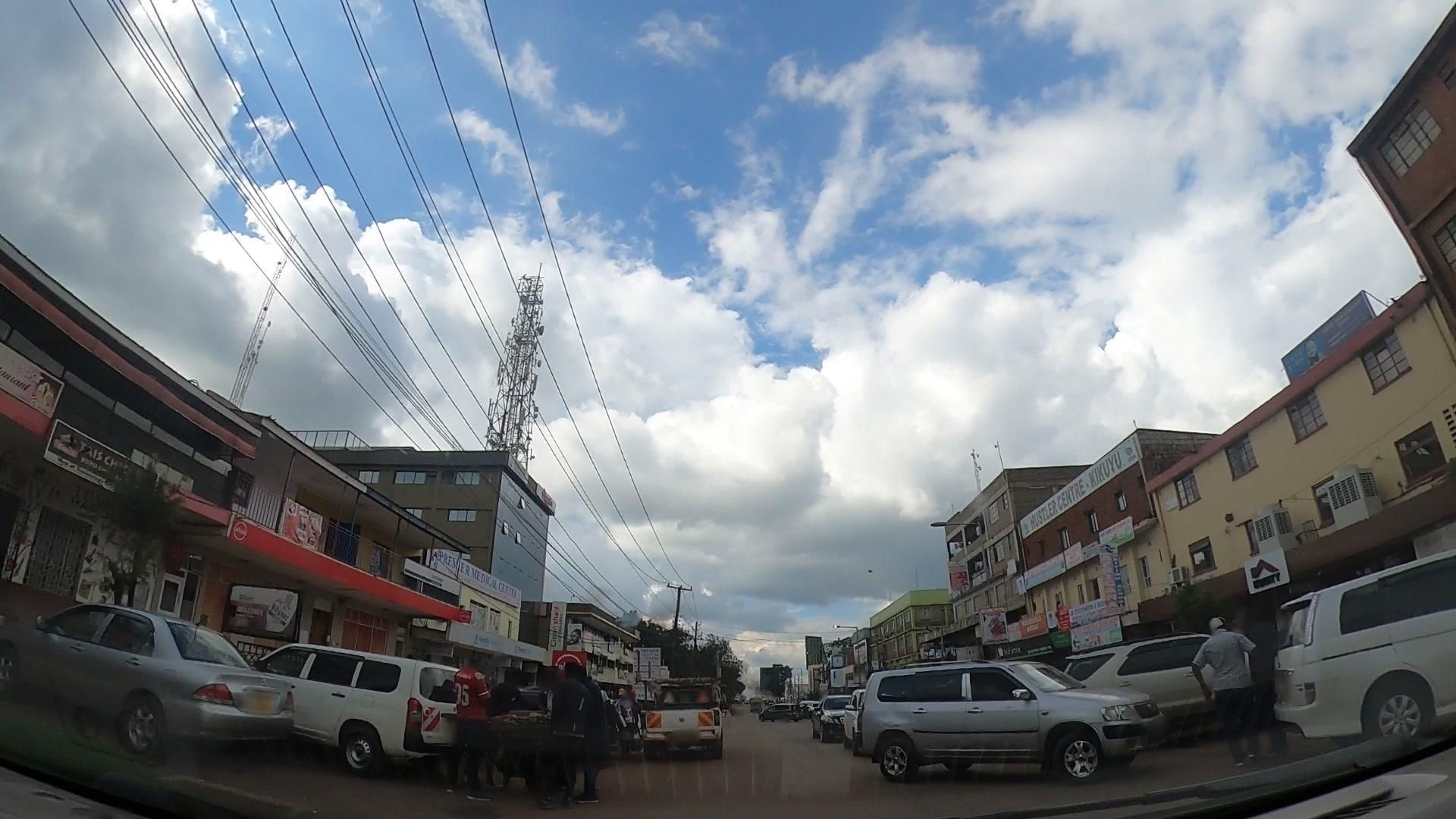 Street view of Kikuyu