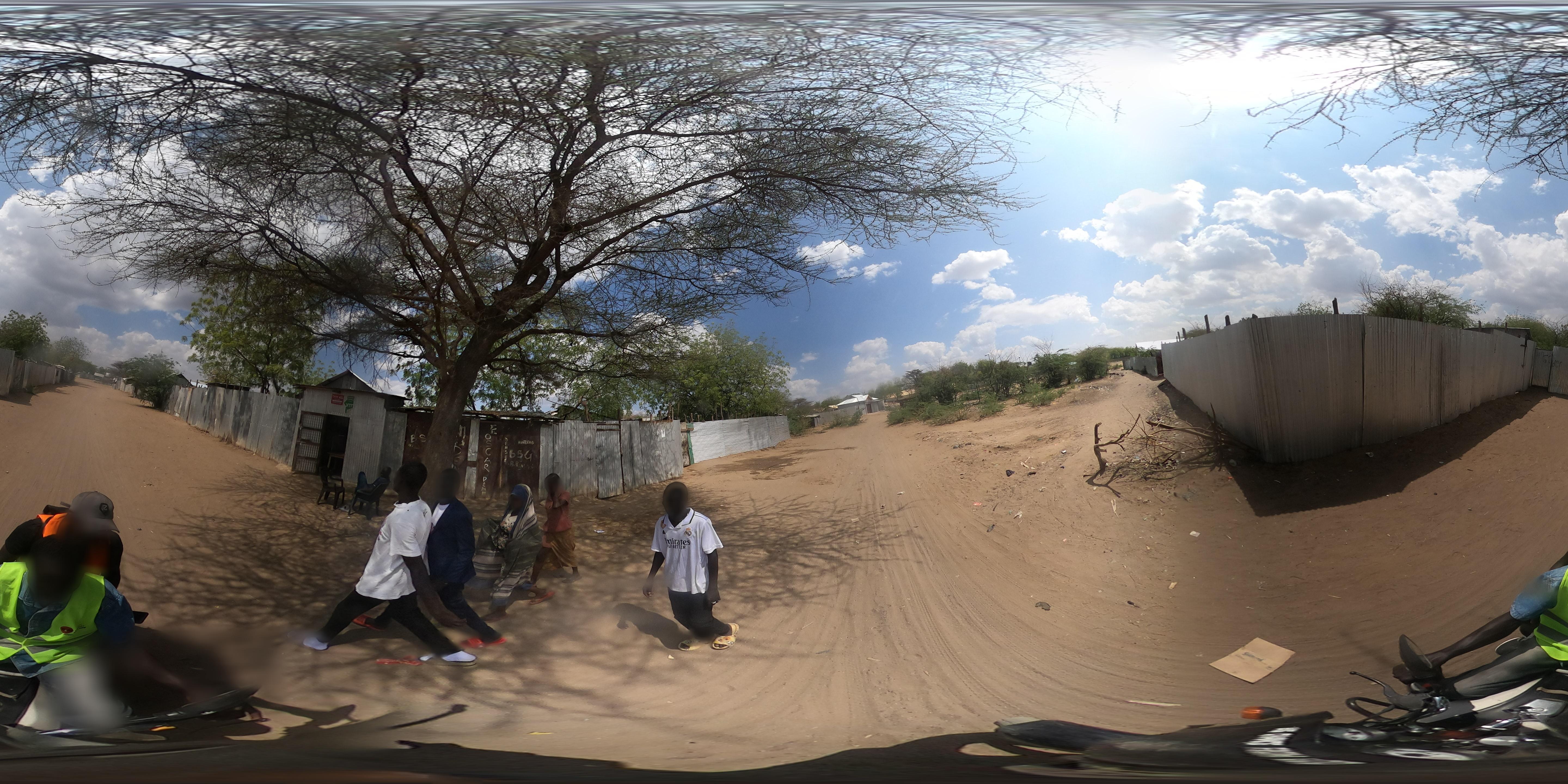 Street view of Kakuma
