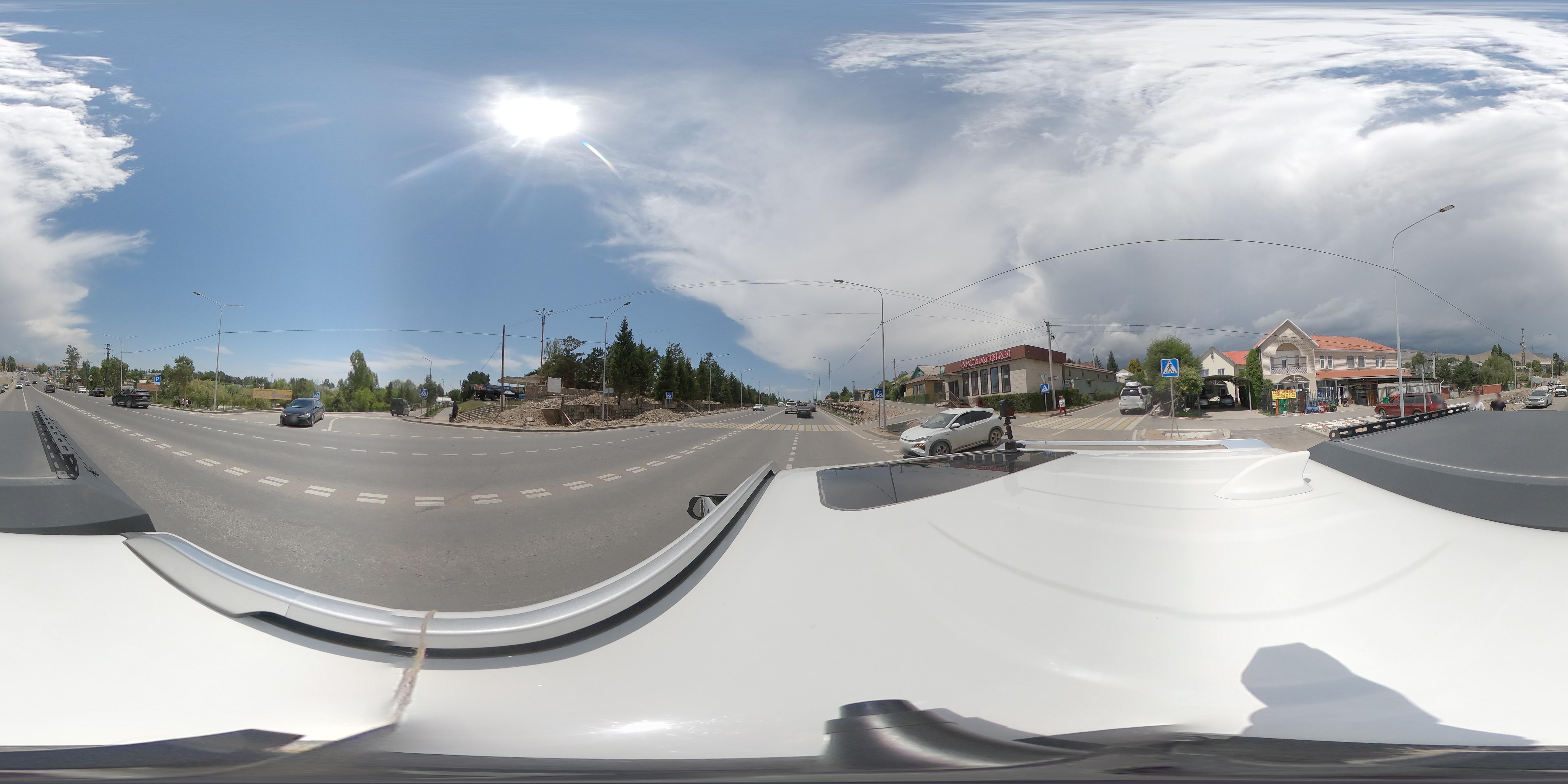 Street view of Cholpon-Ata