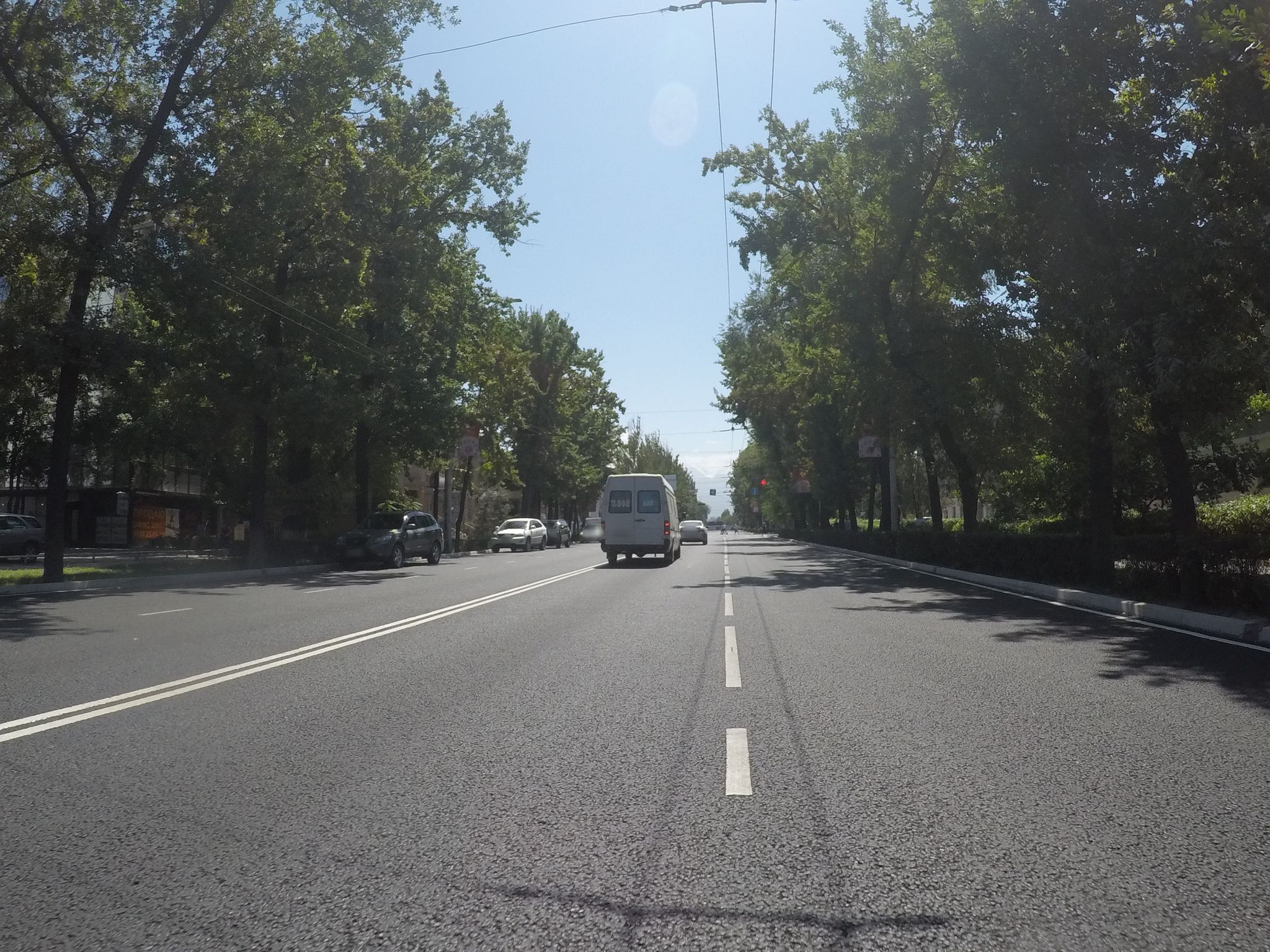 Street view of Bishkek
