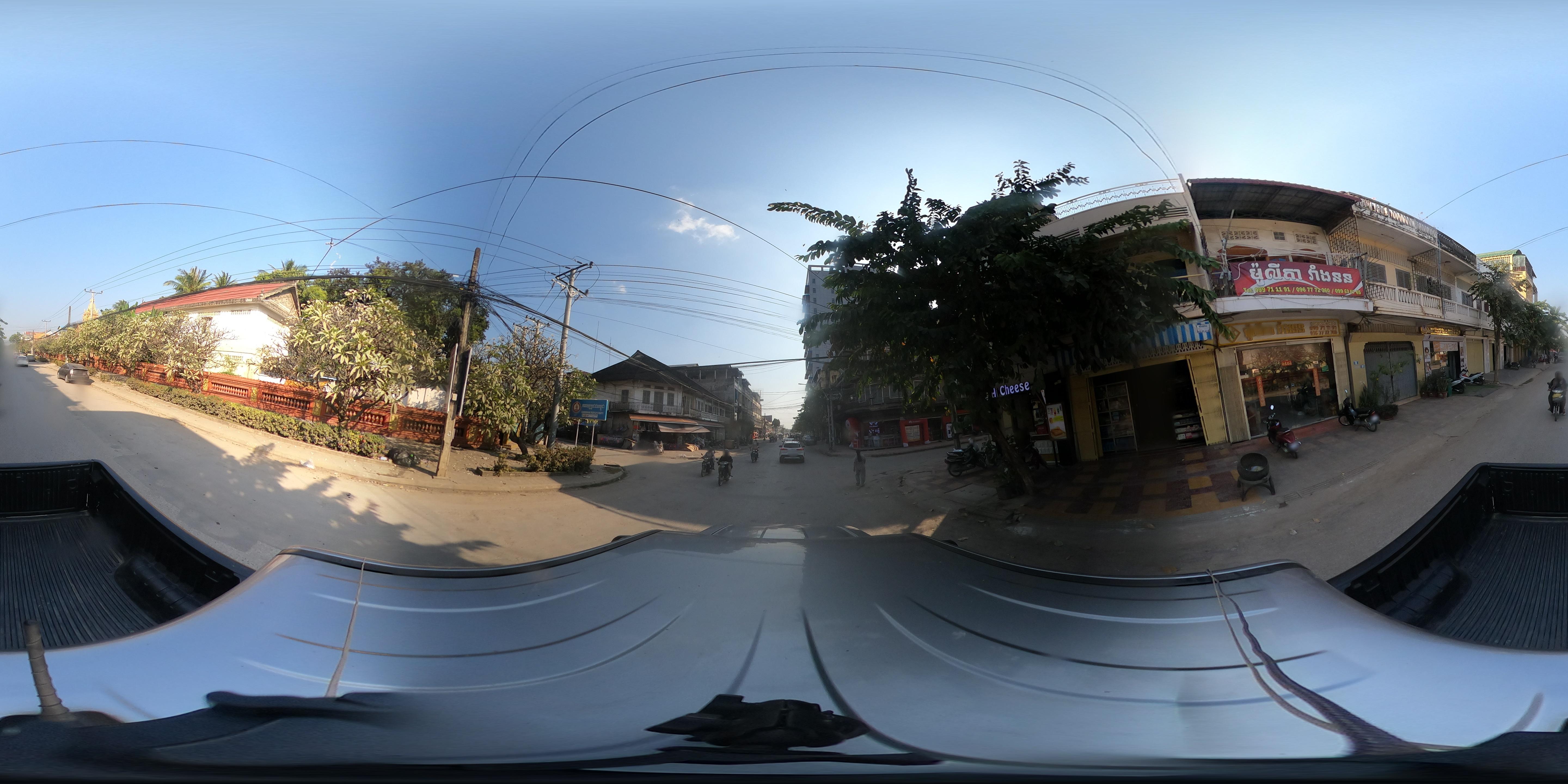 Street view of Battambang