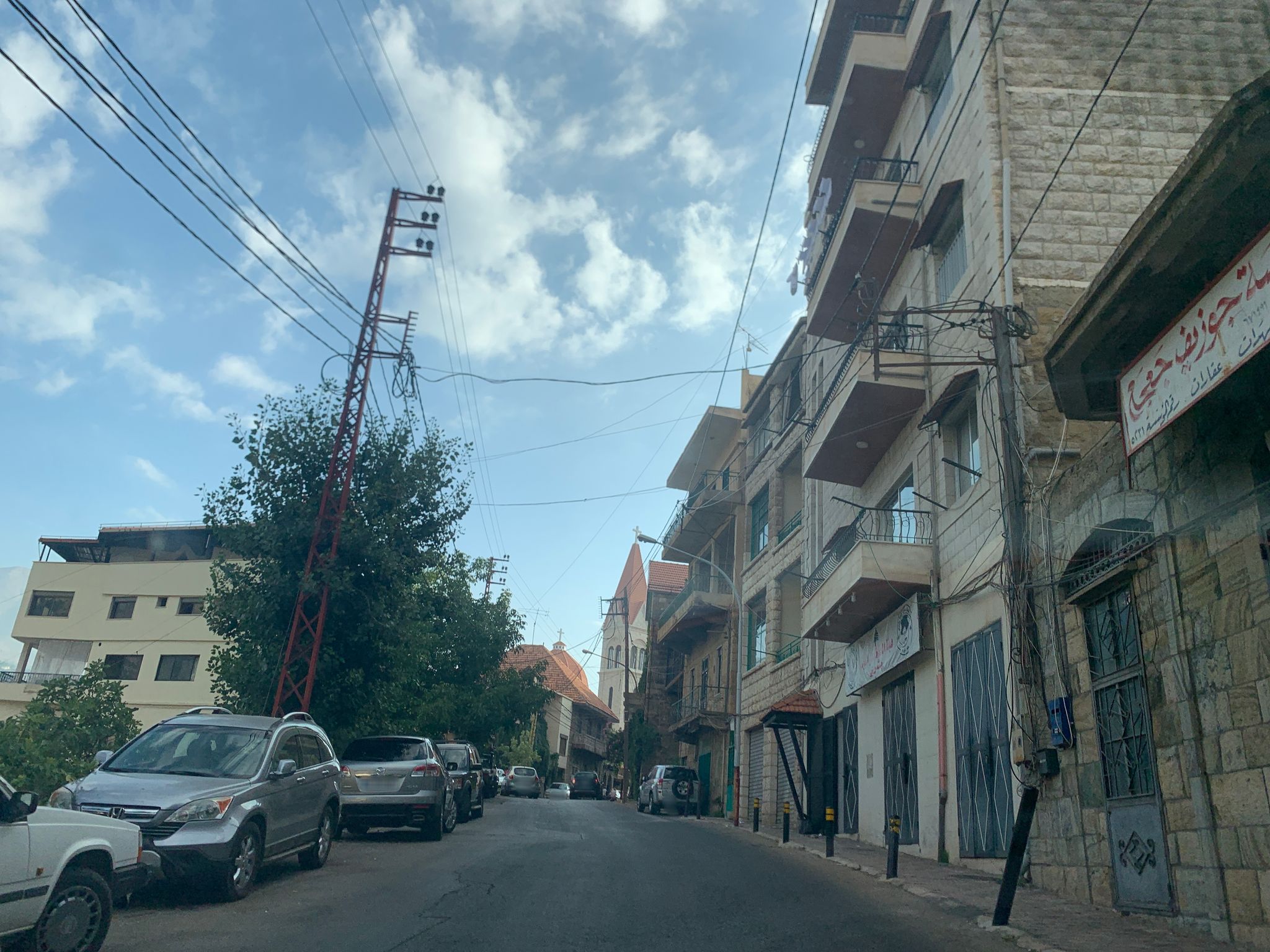 Street view of Bsharri