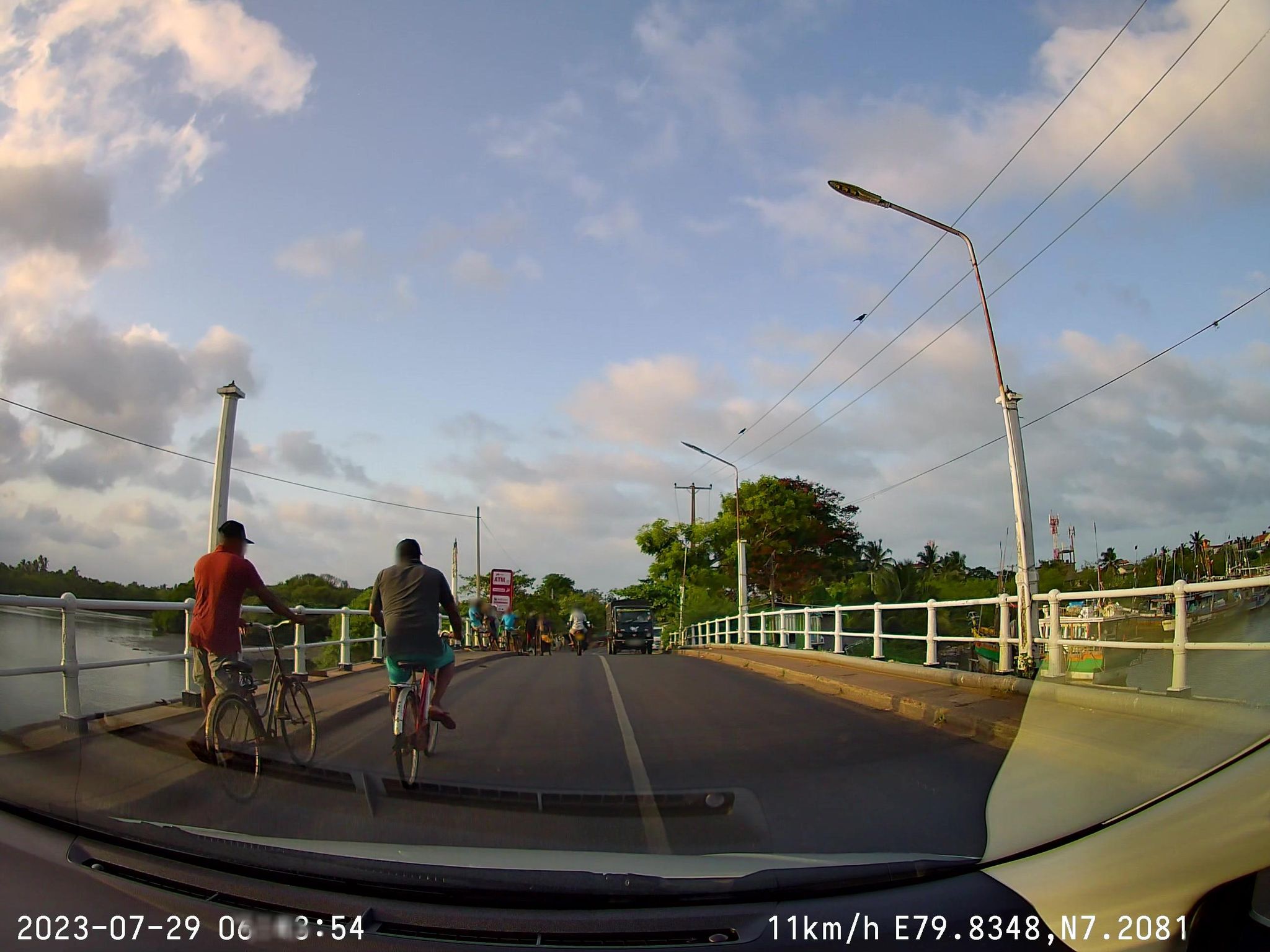 Street view of Negombo