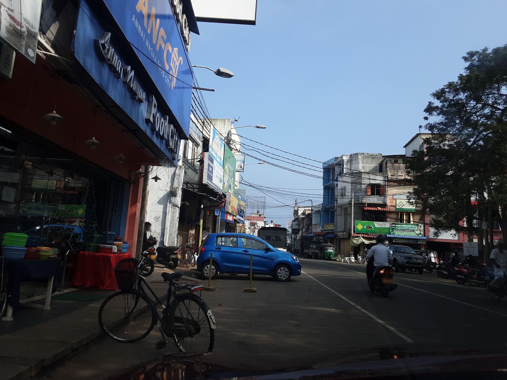 Street view of Jaffna