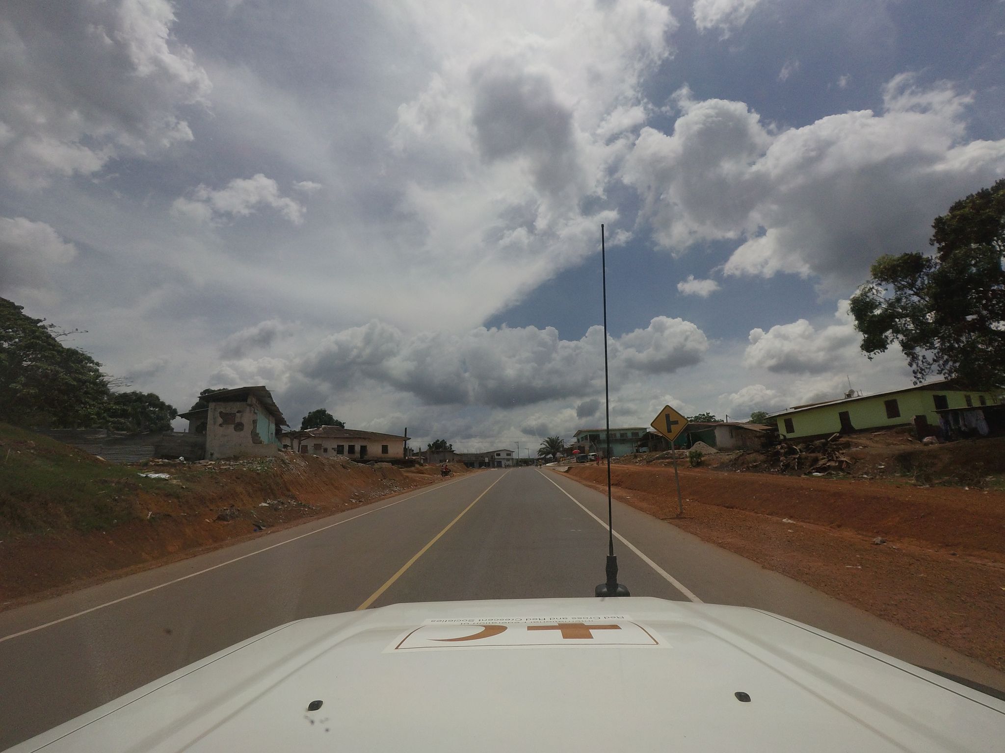 Street view of Ganta