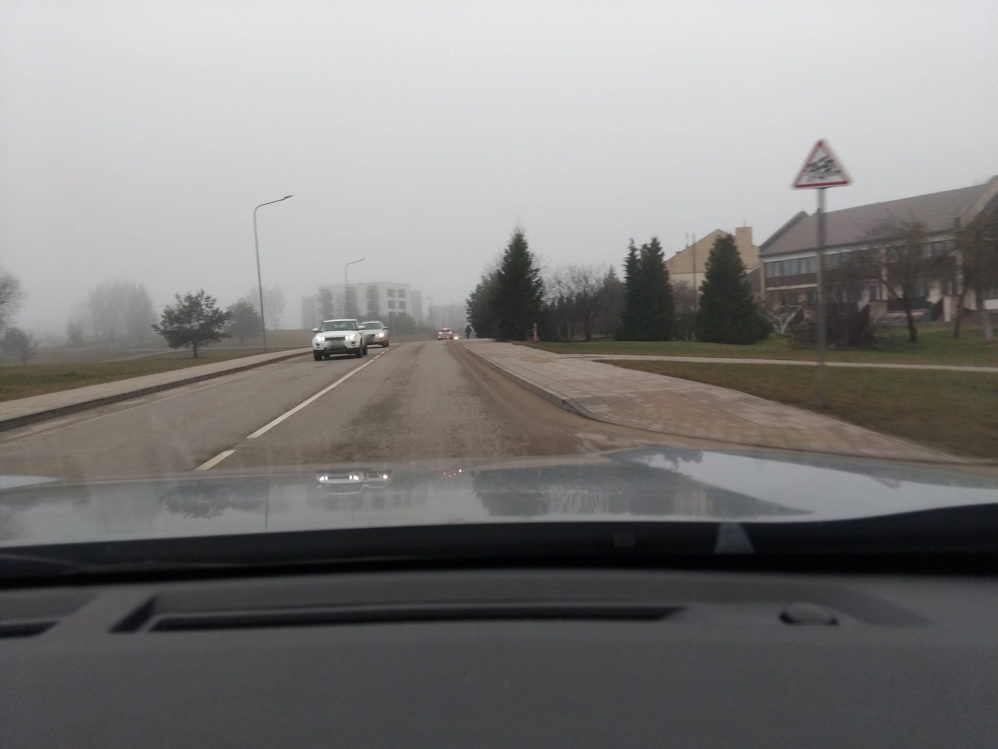 Street view of Molėtai