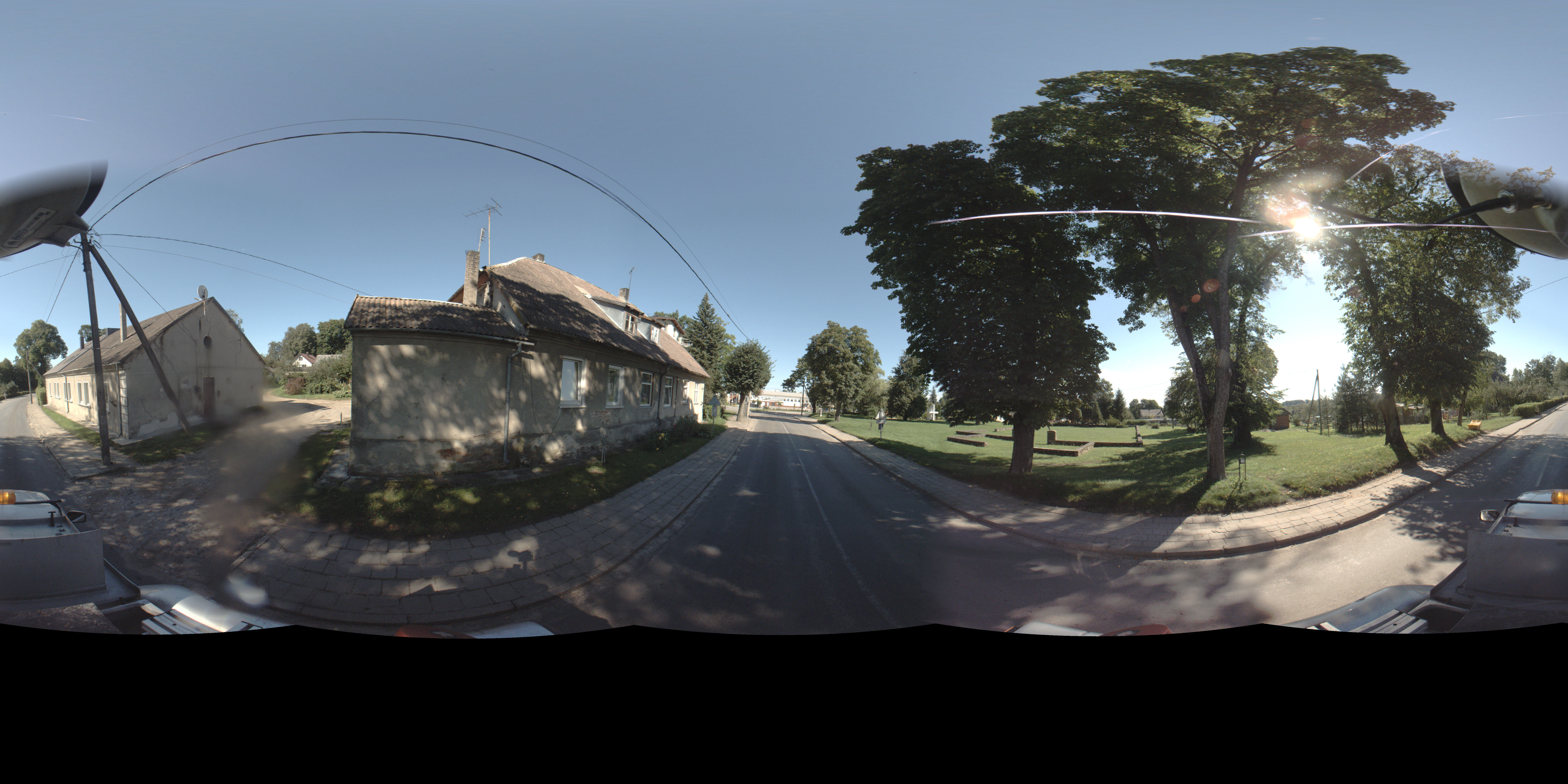 Street view of Priekulė