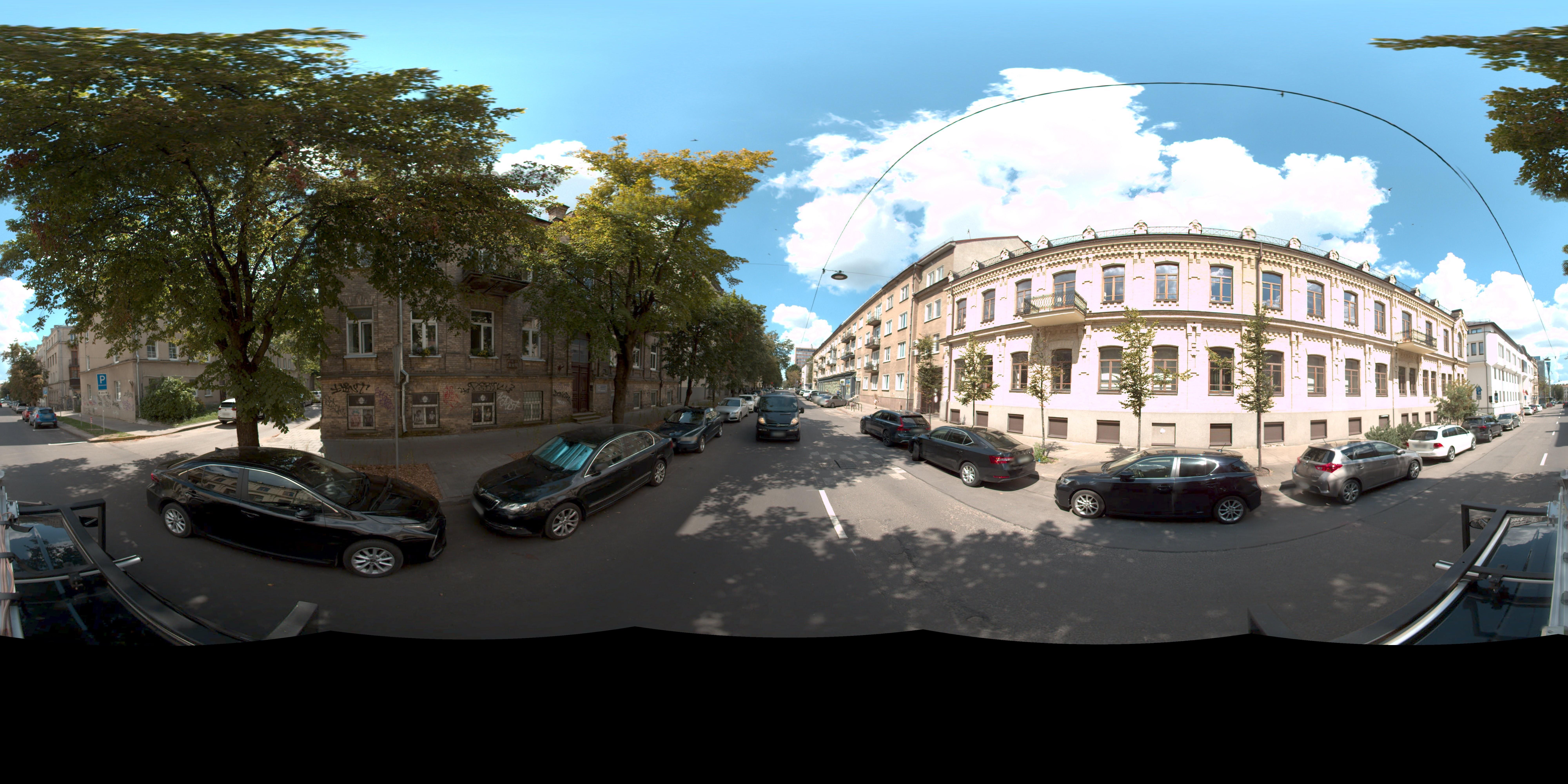 Street view of Naujamiestis