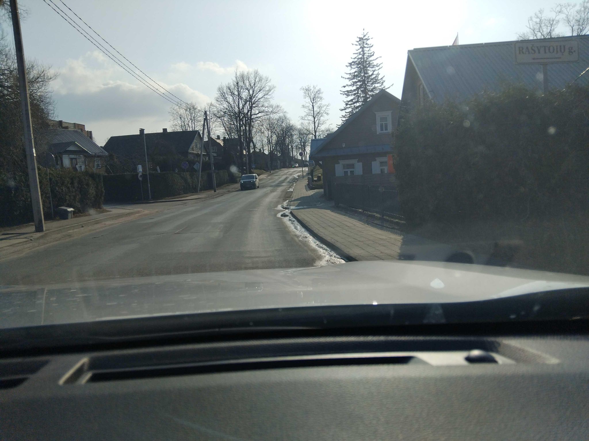 Street view of Anykščiai