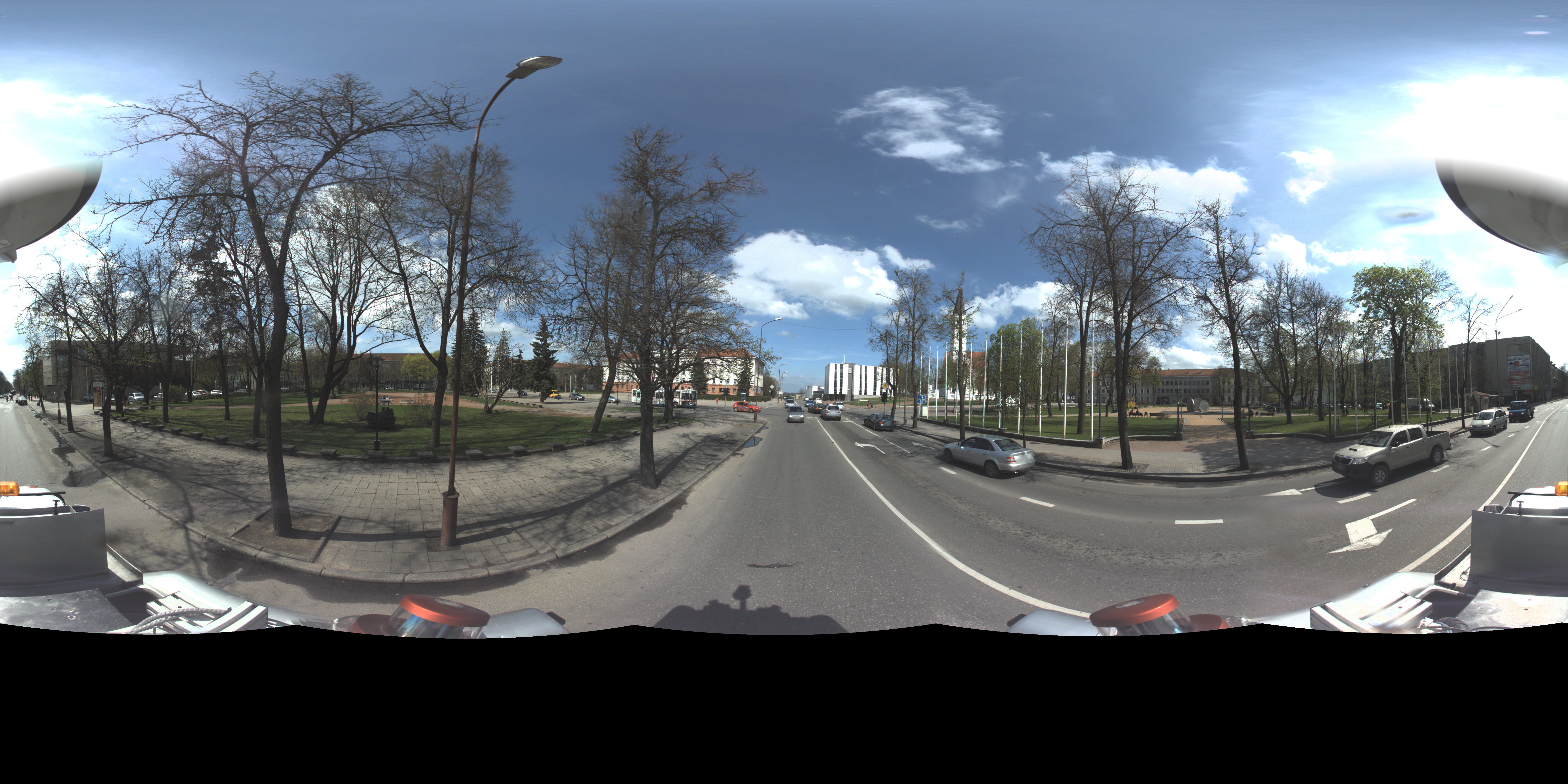 Street view of Šiauliai