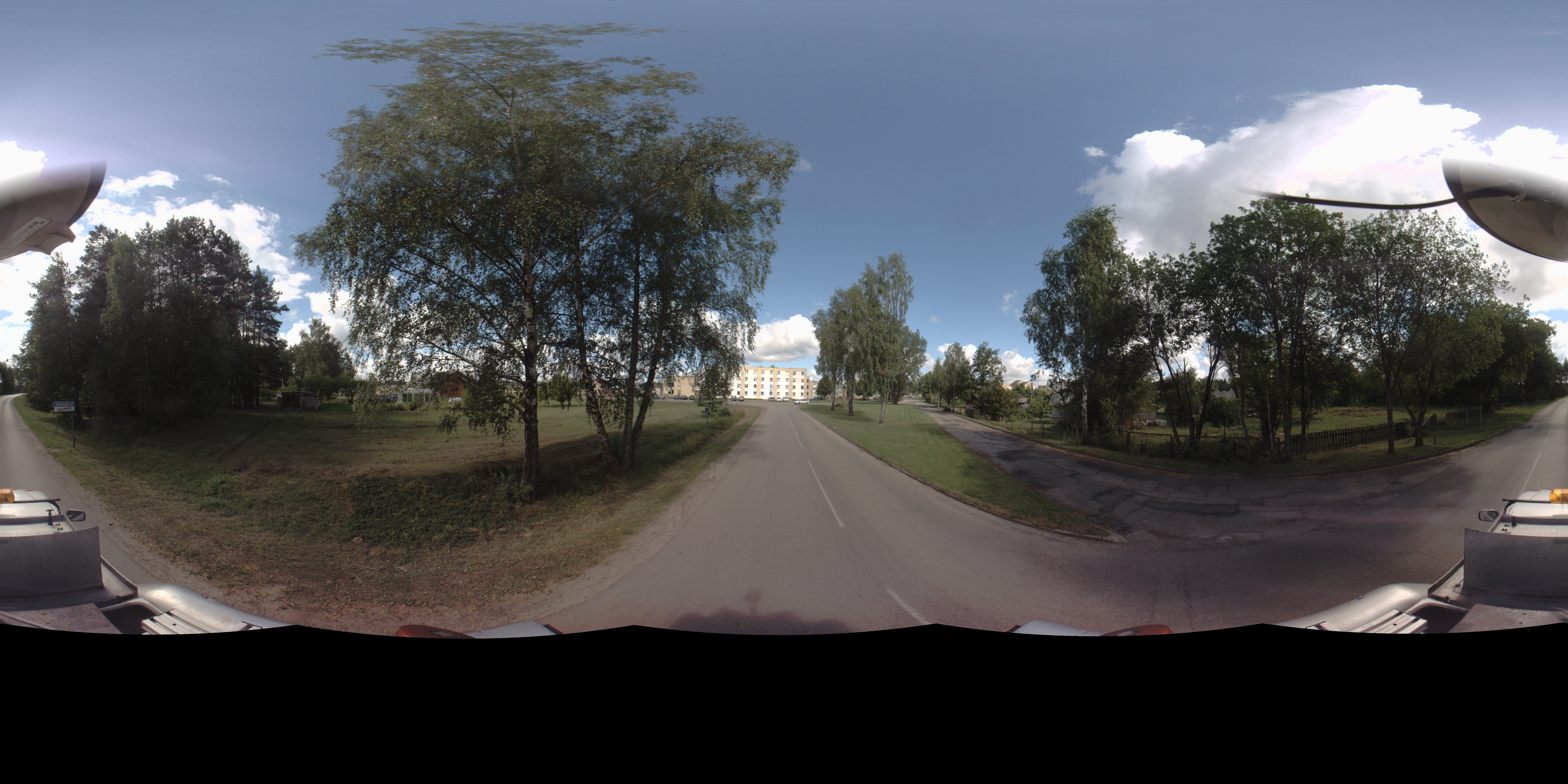 Street view of Viečiūnai