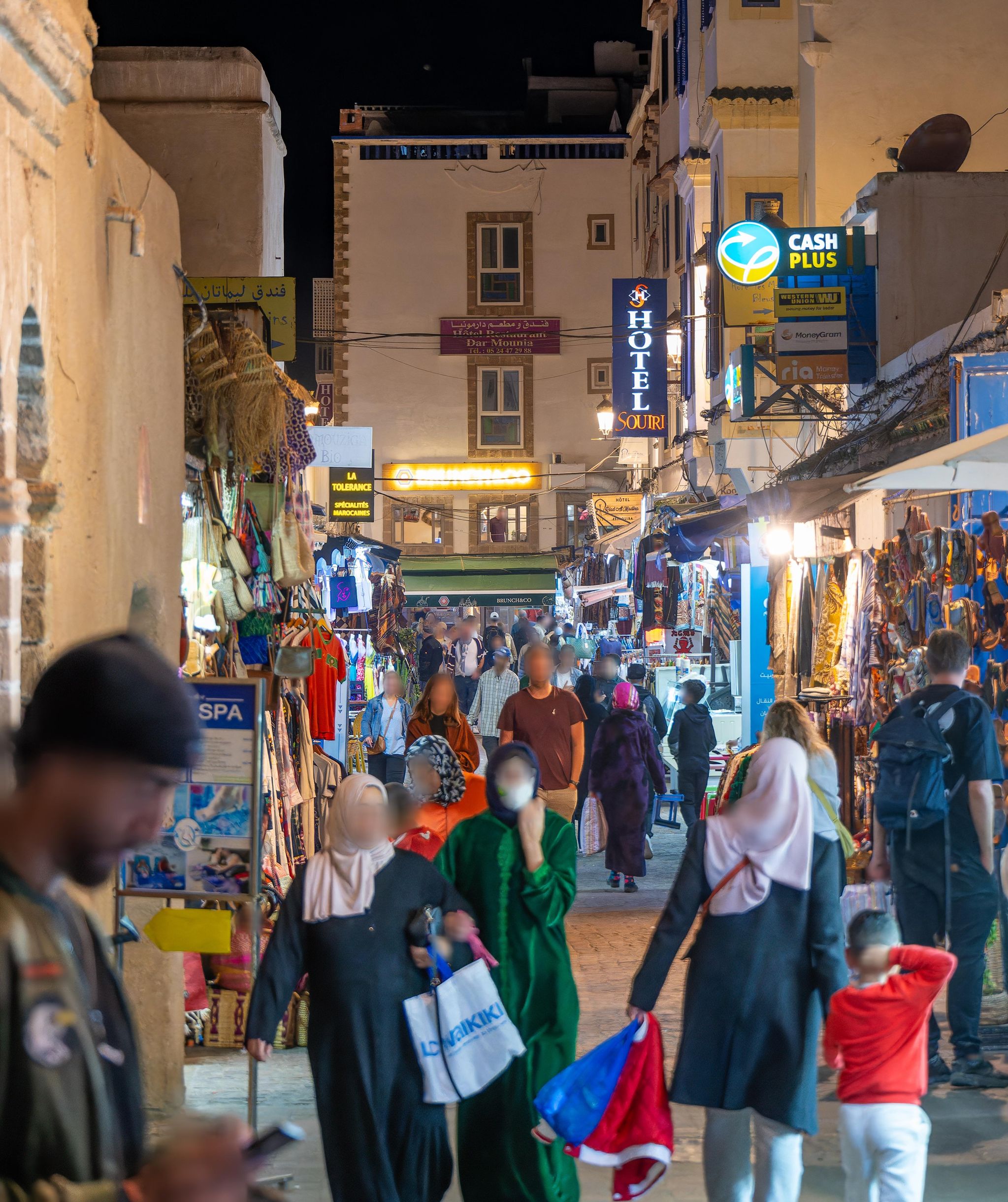 Street view of Essaouira