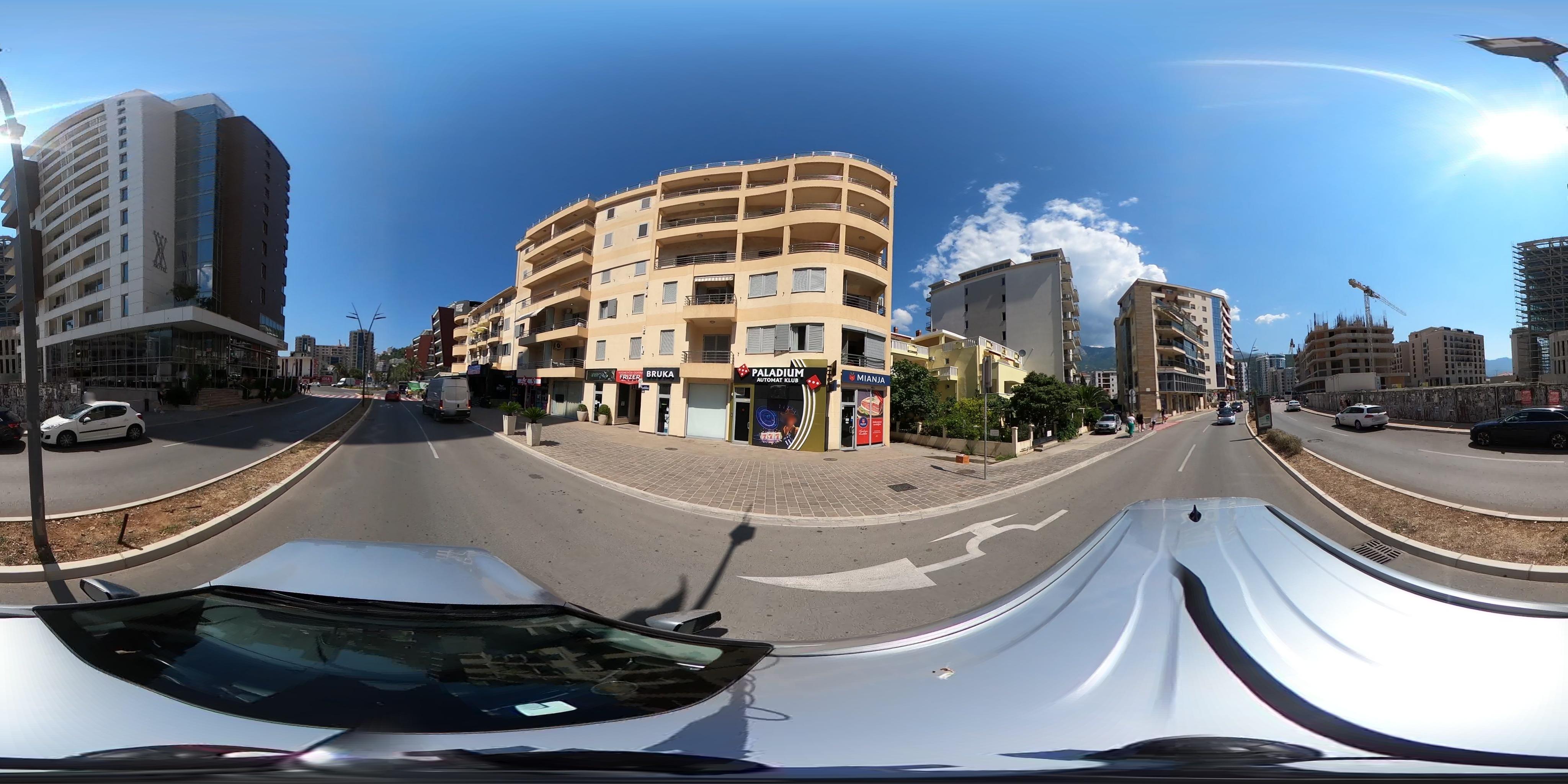 Street view of Budva