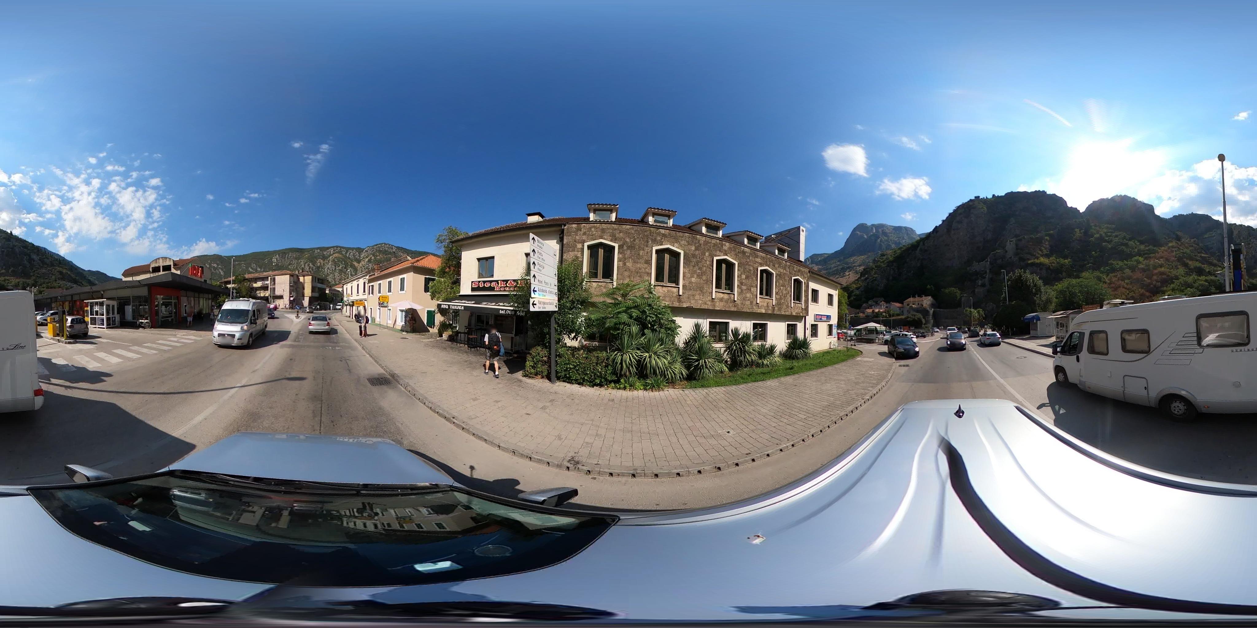 Street view of Kotor