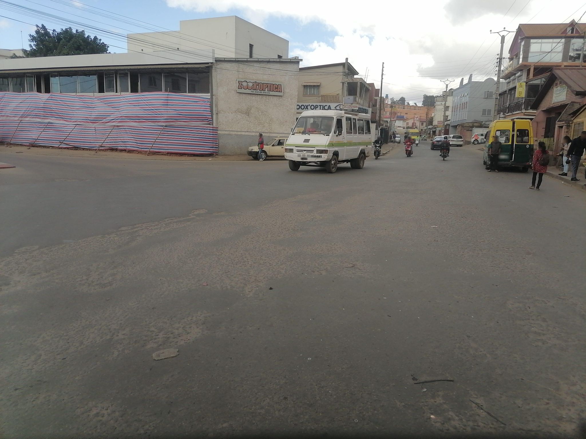 Street view of Antananarivo