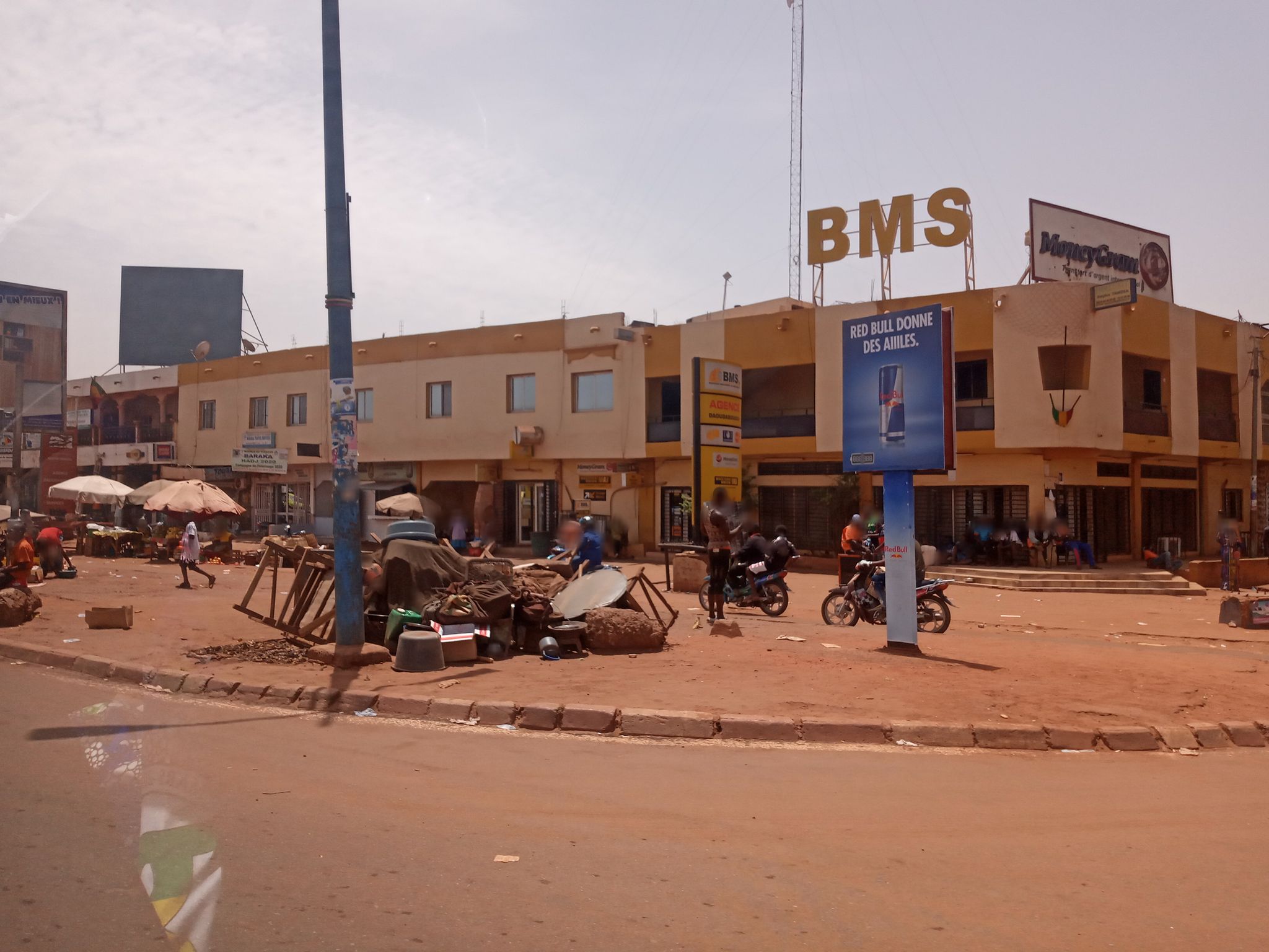 Street view of Bamako