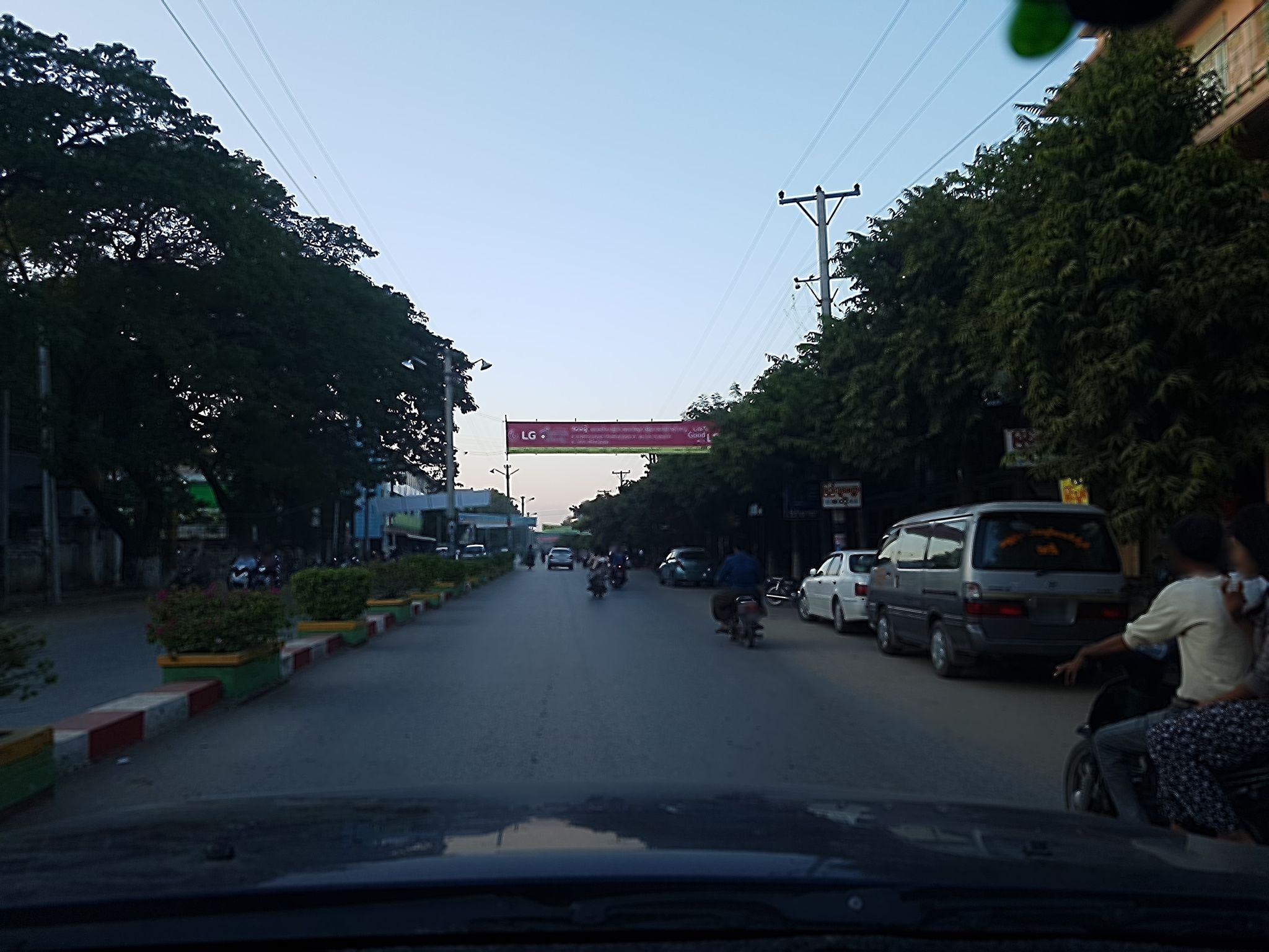 Street view of Monywa