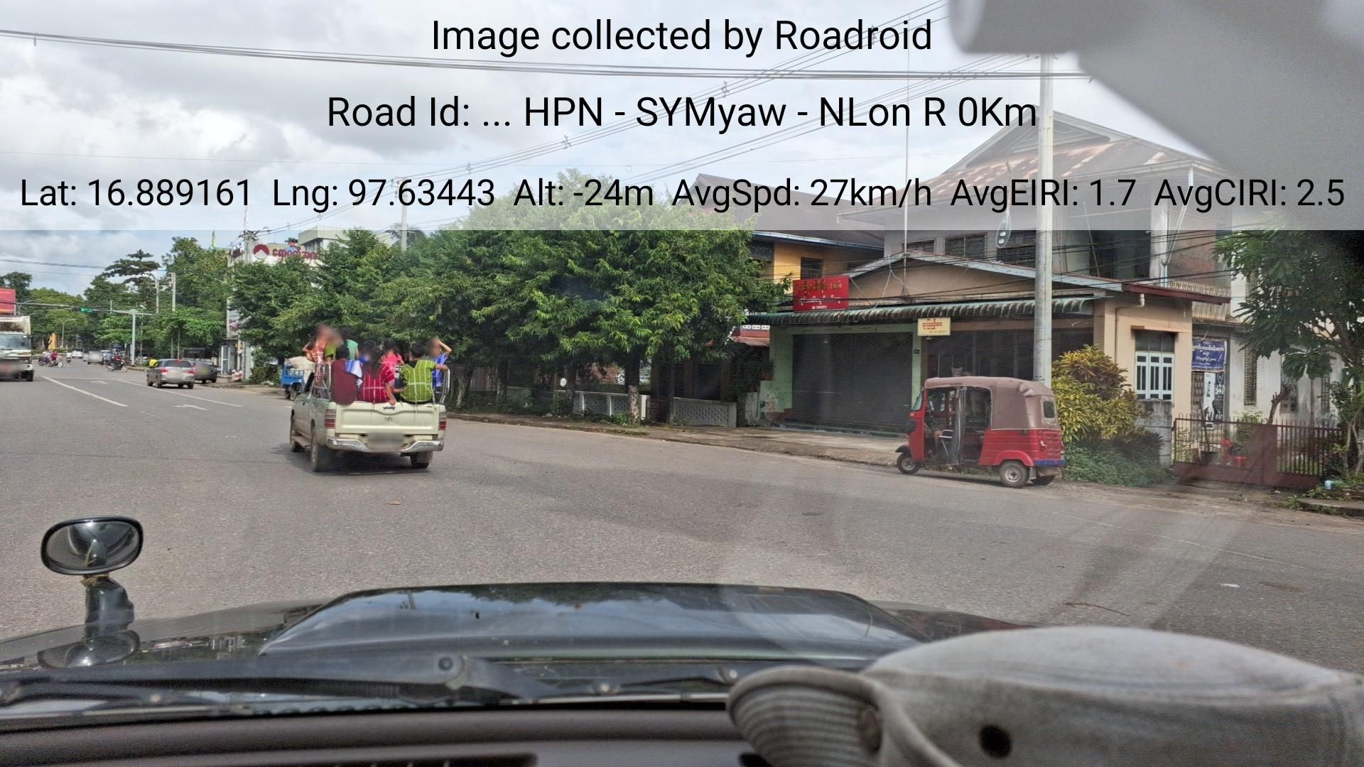 Street view of Hpa-An