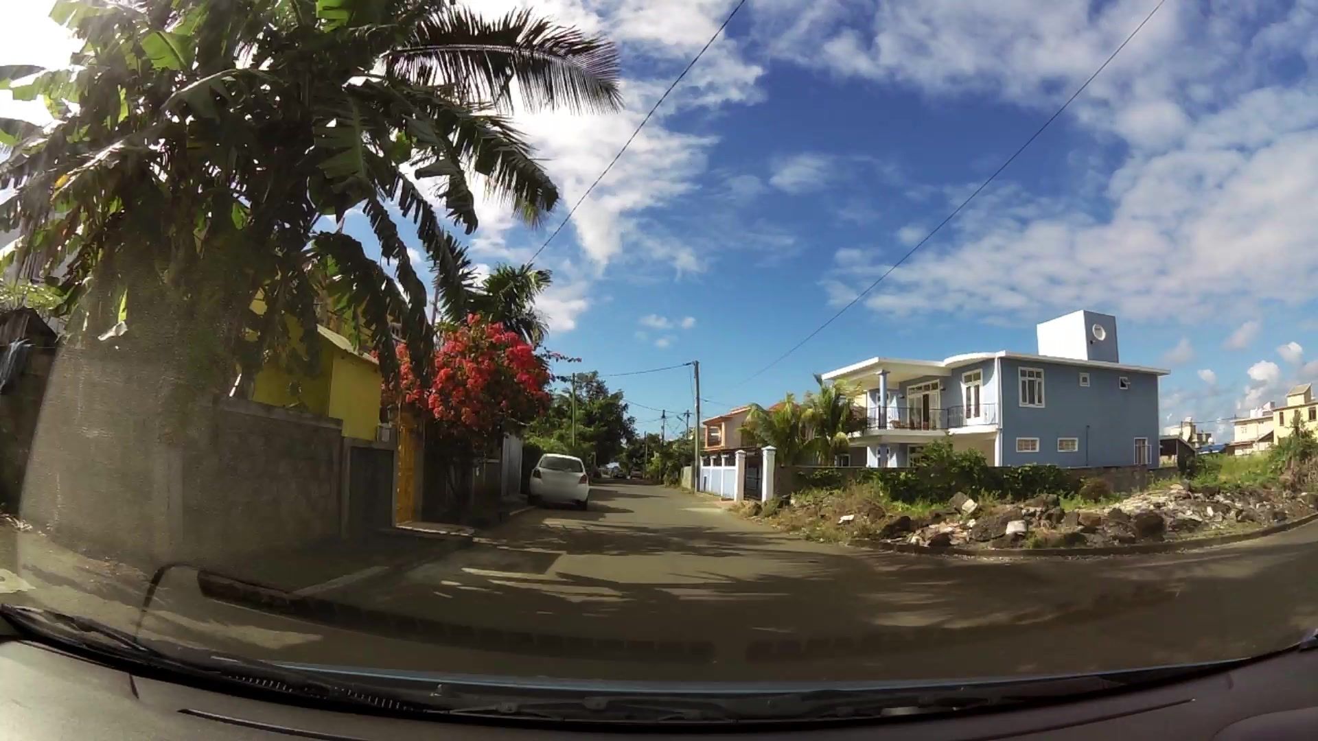 Street view of Beau Vallon