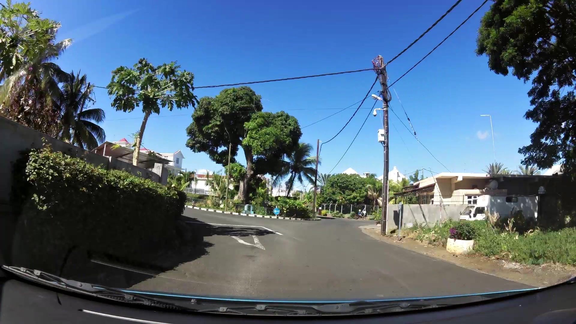 Street view of Flic en Flac