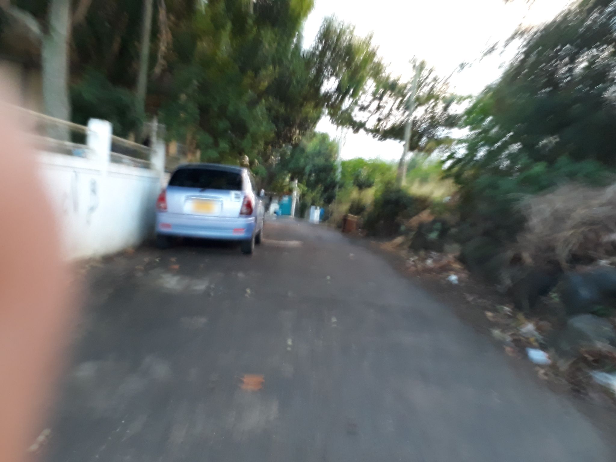 Street view of Grand Baie