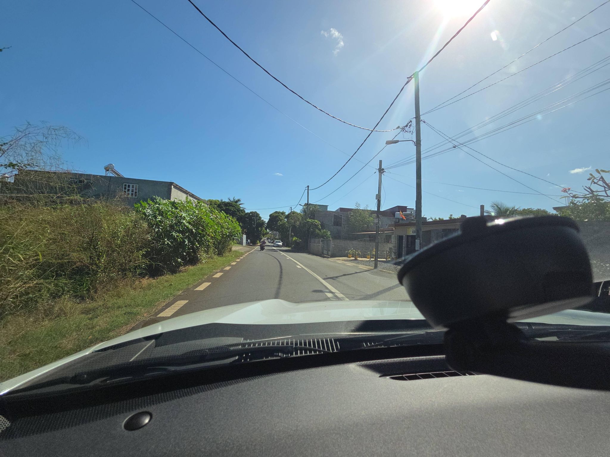 Street view of Pointe aux Piments