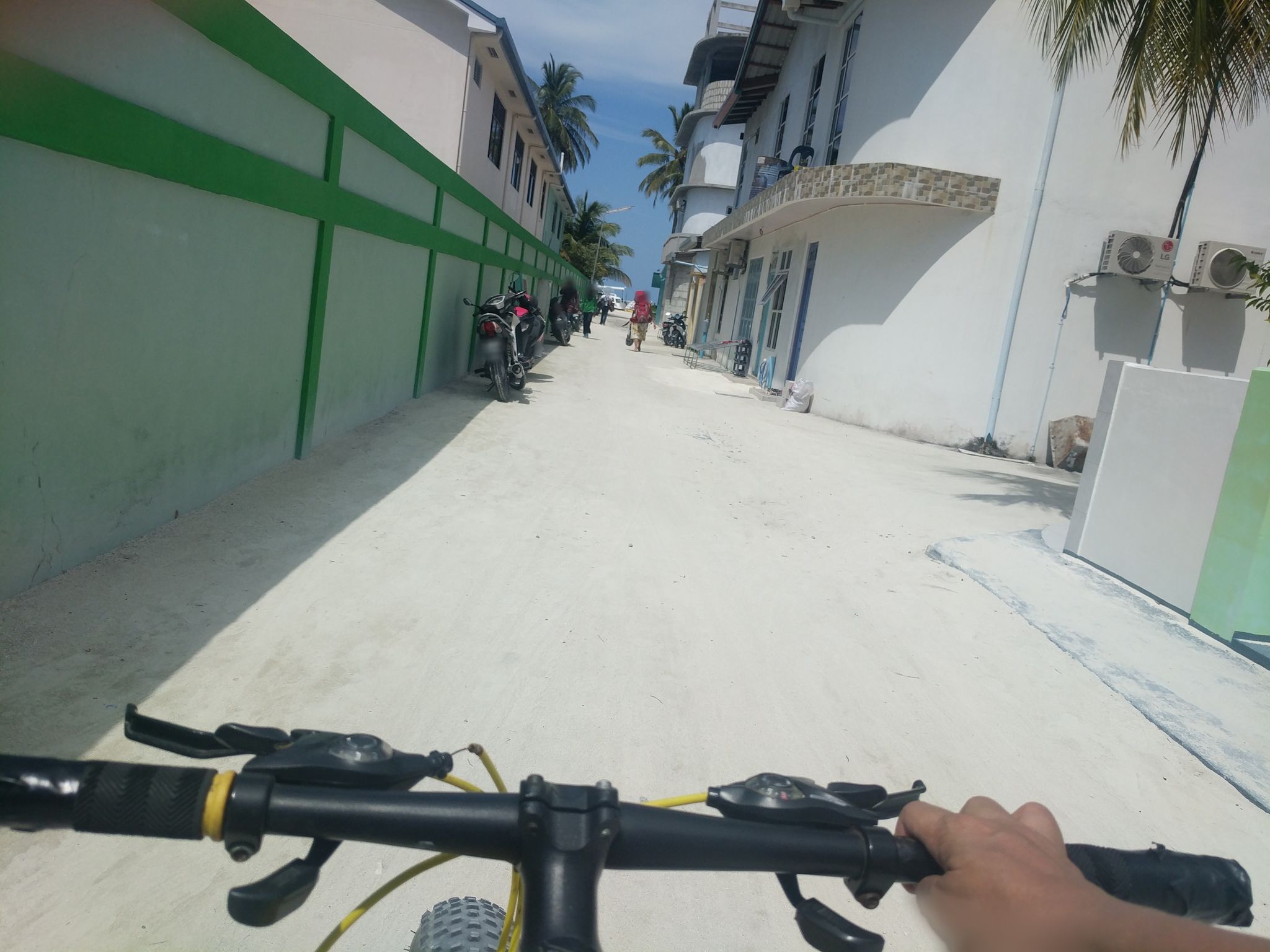 Street view of Maafushi