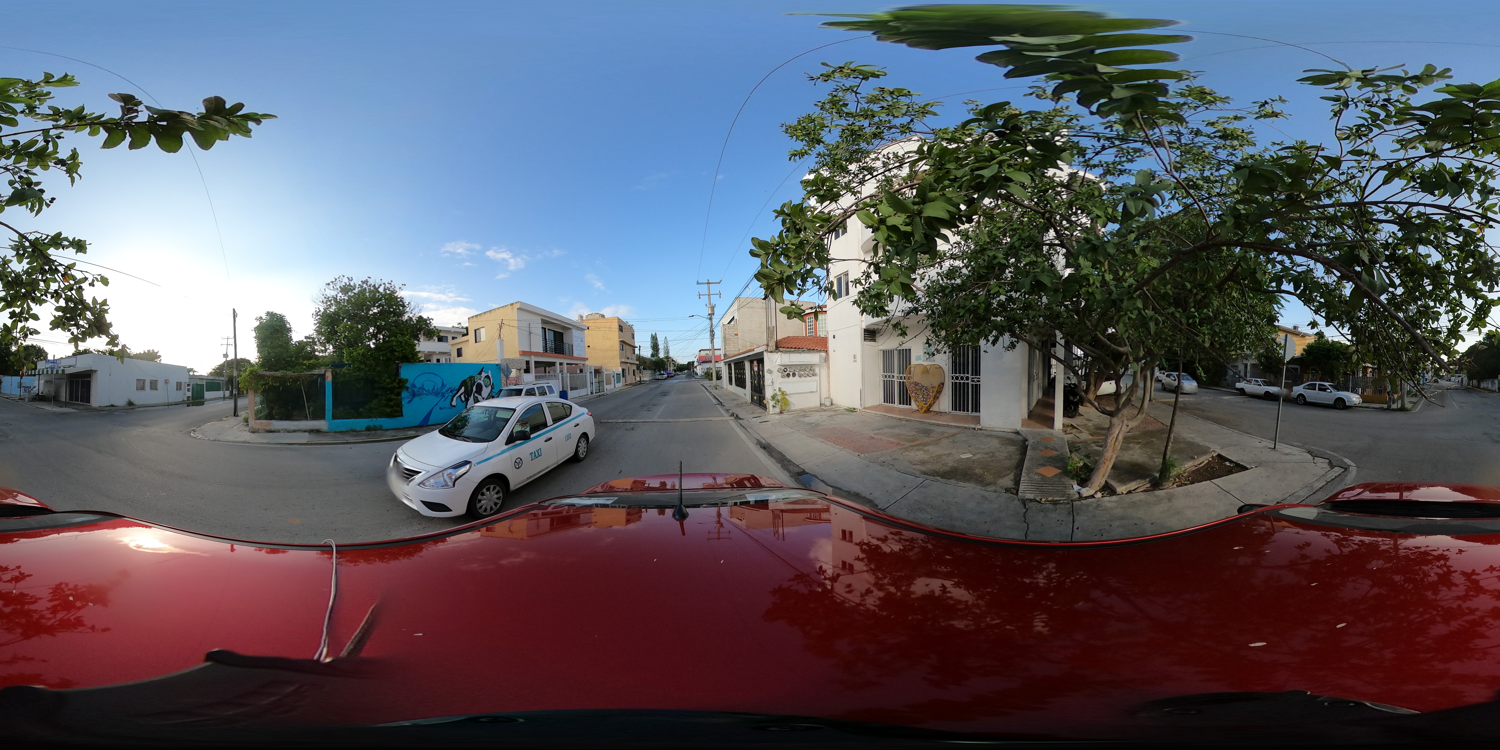 Street view of Playa del Carmen