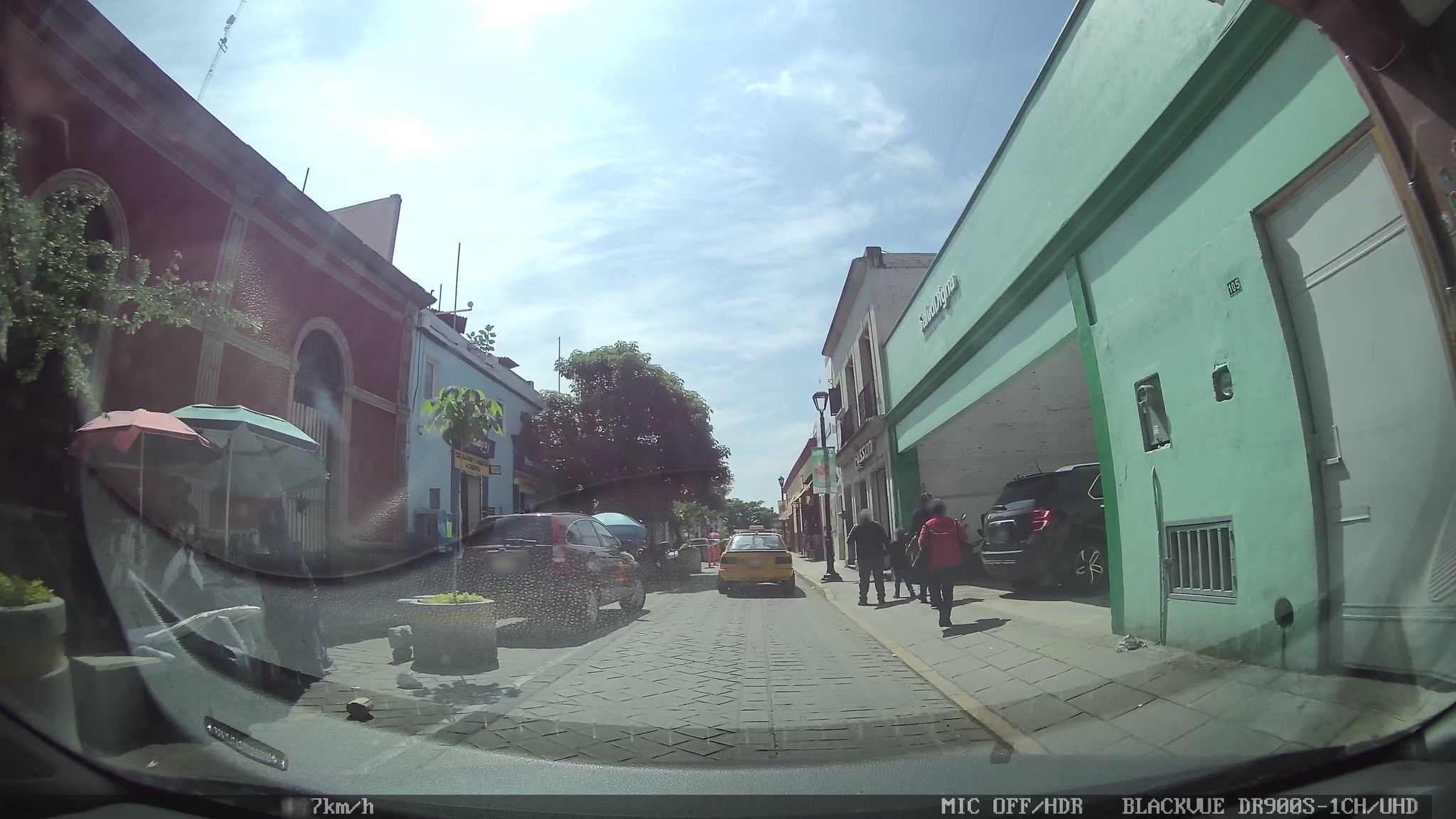 Street view of Oaxaca