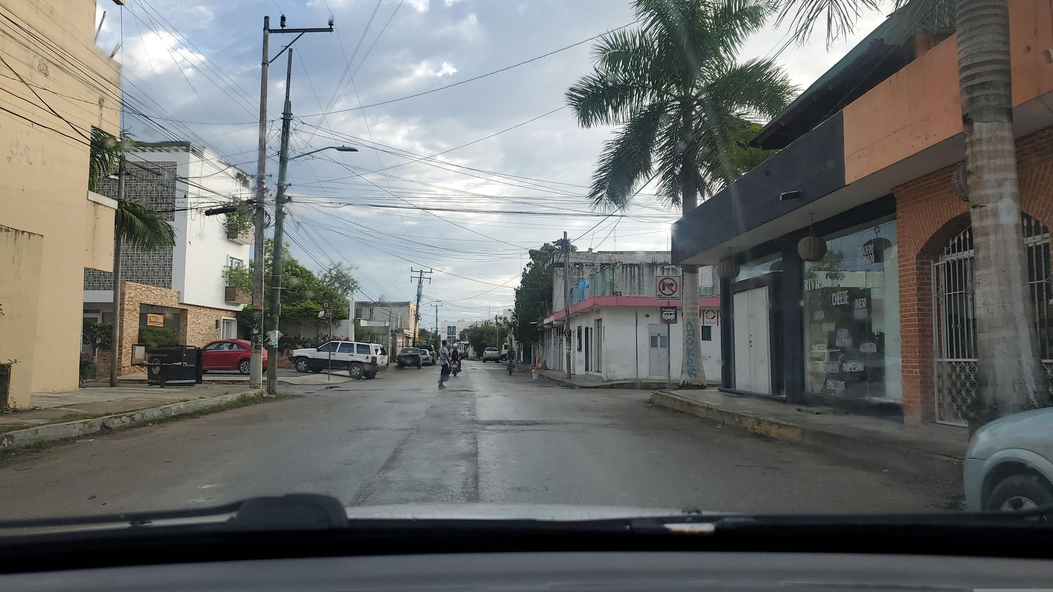 Street view of Tulum
