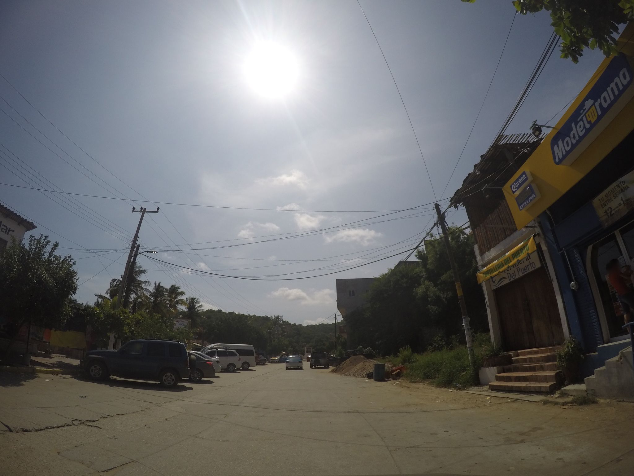 Street view of Puerto Ángel