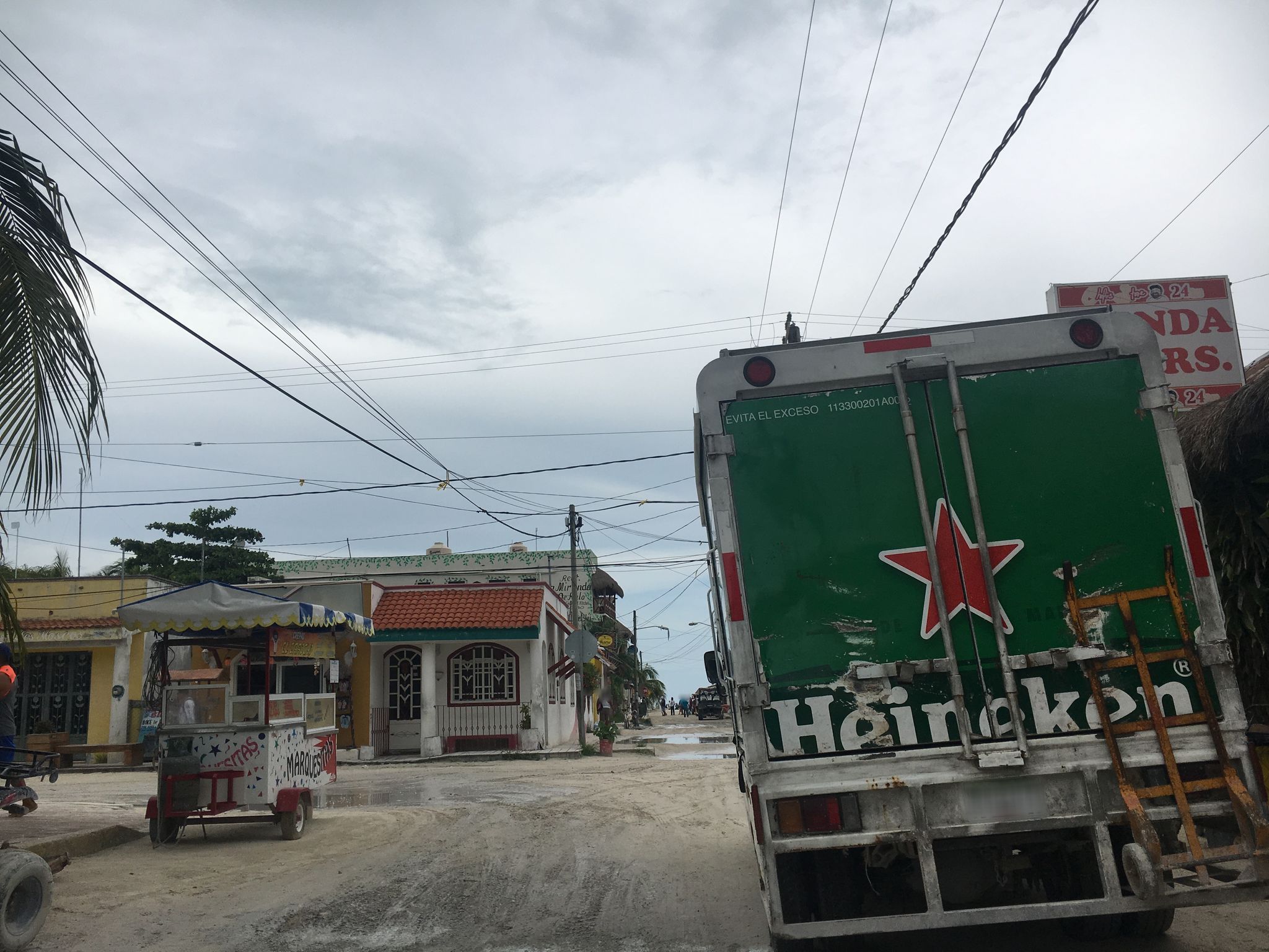 Street view of Isla Holbox