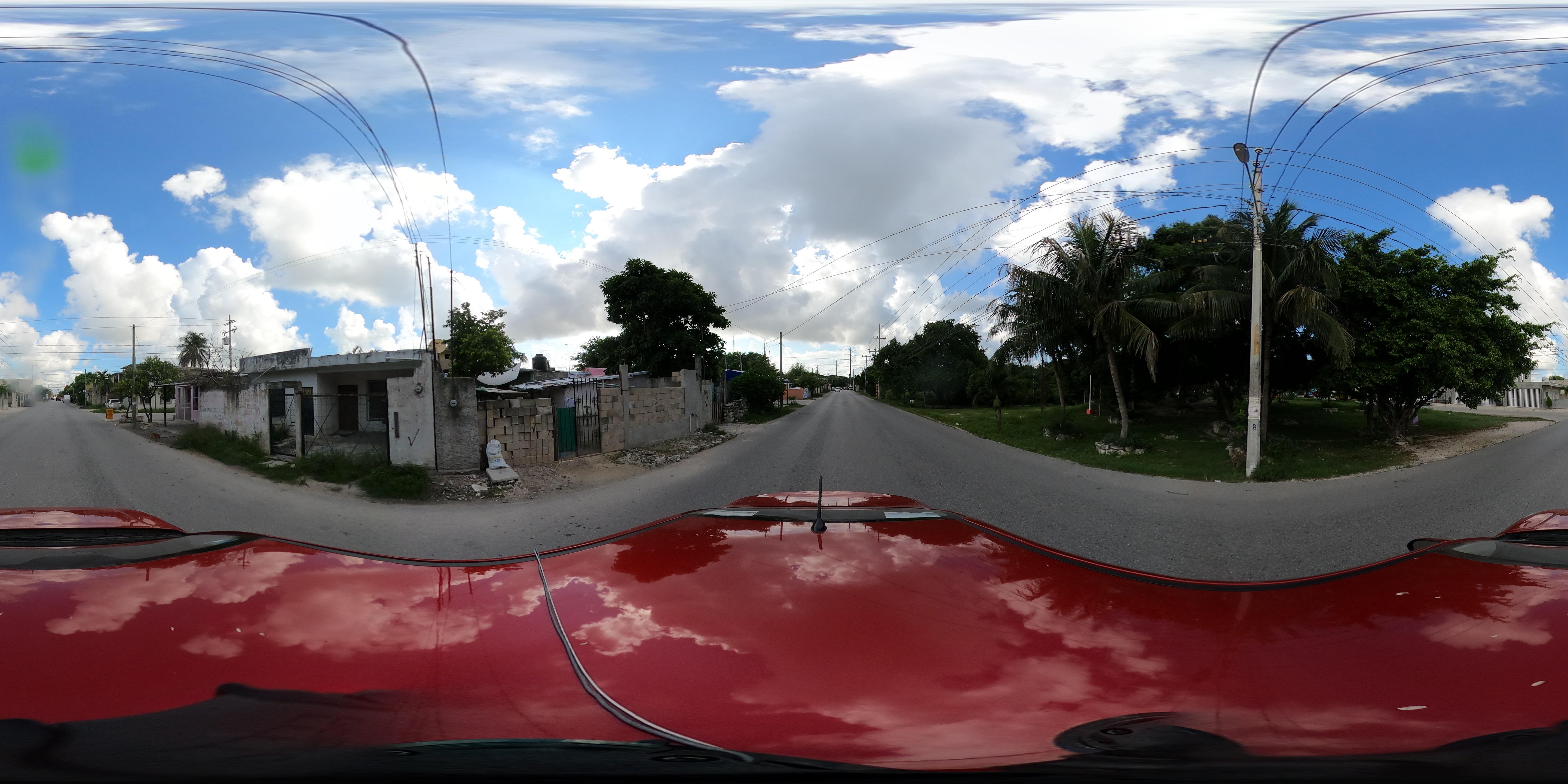 Street view of Cancún